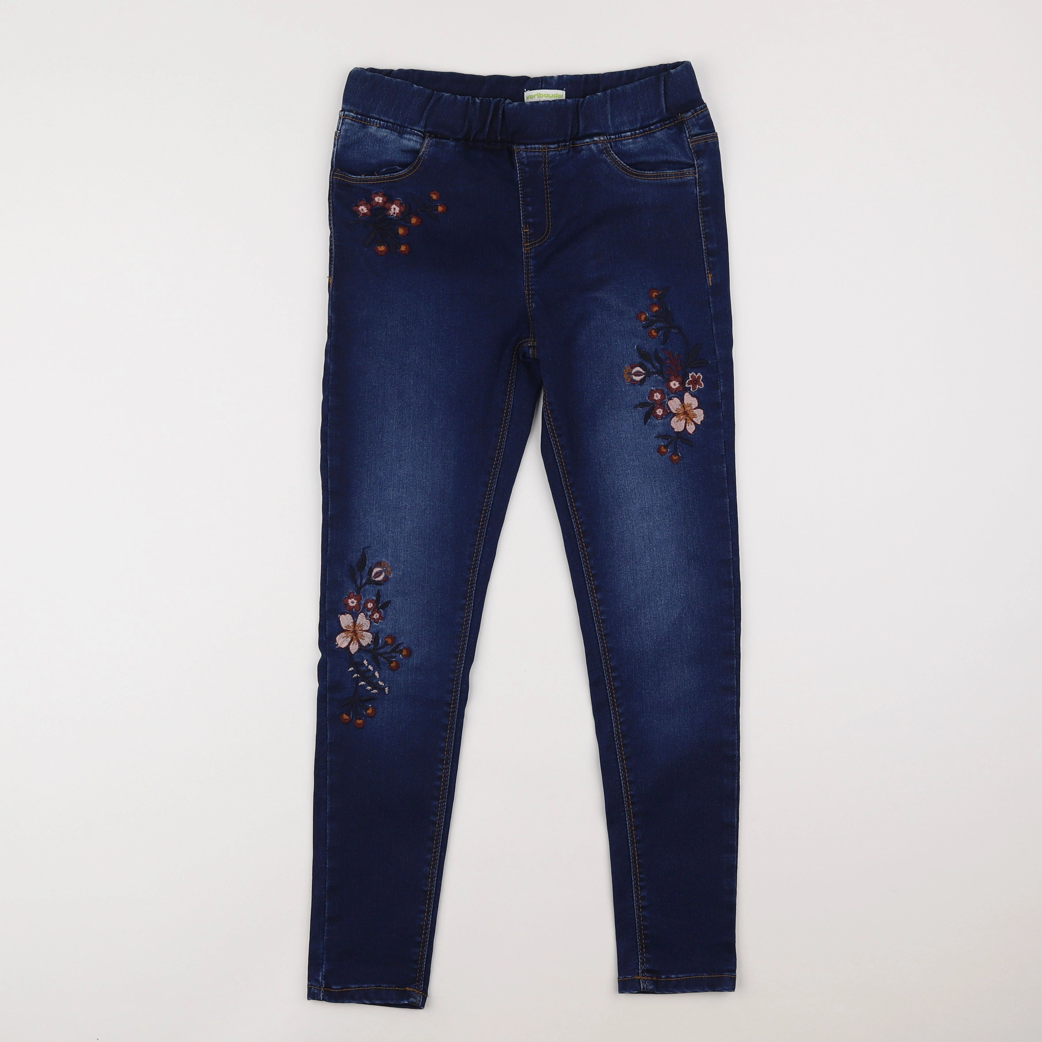 Vertbaudet - jegging bleu - 10 ans