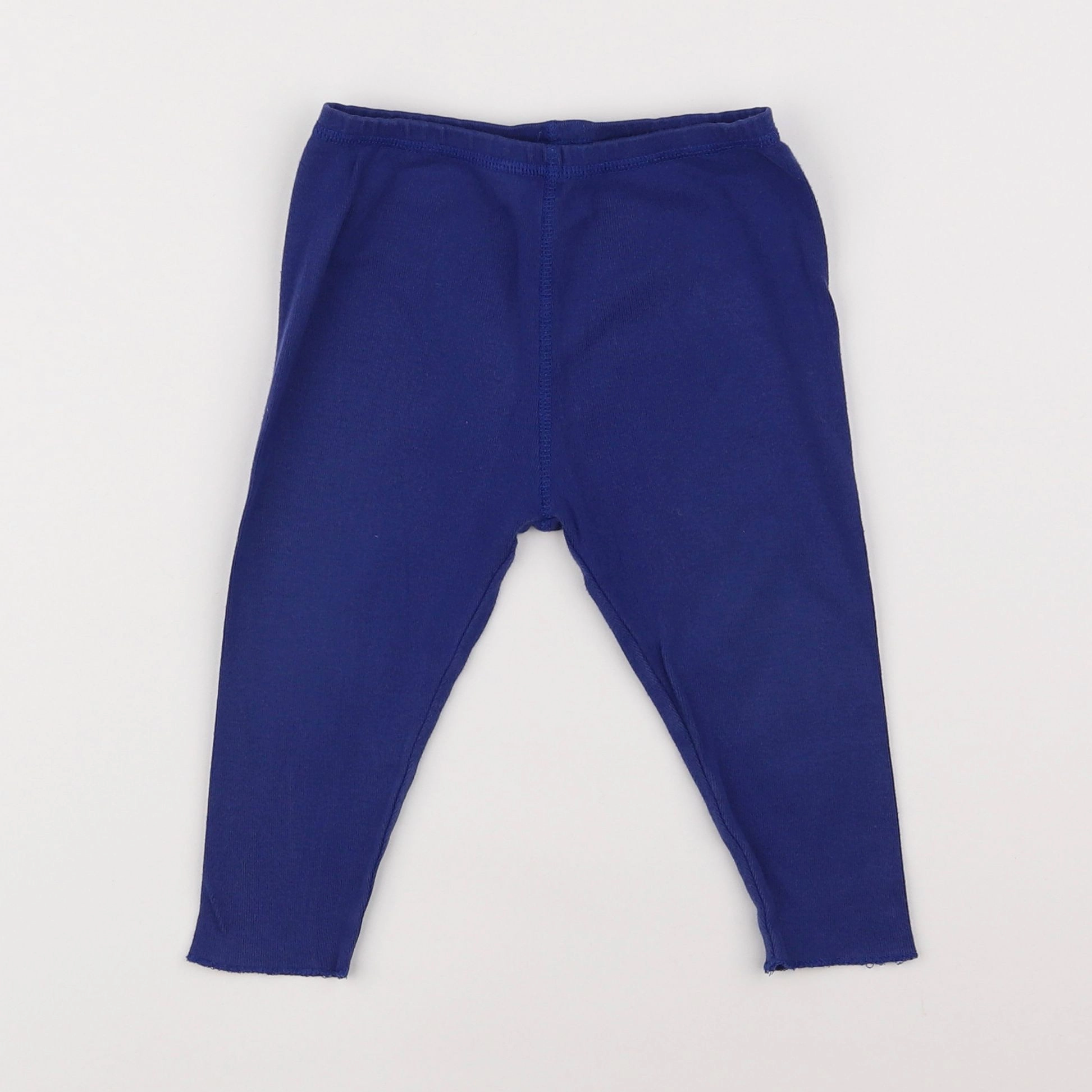 Bonpoint - legging bleu - 12 mois