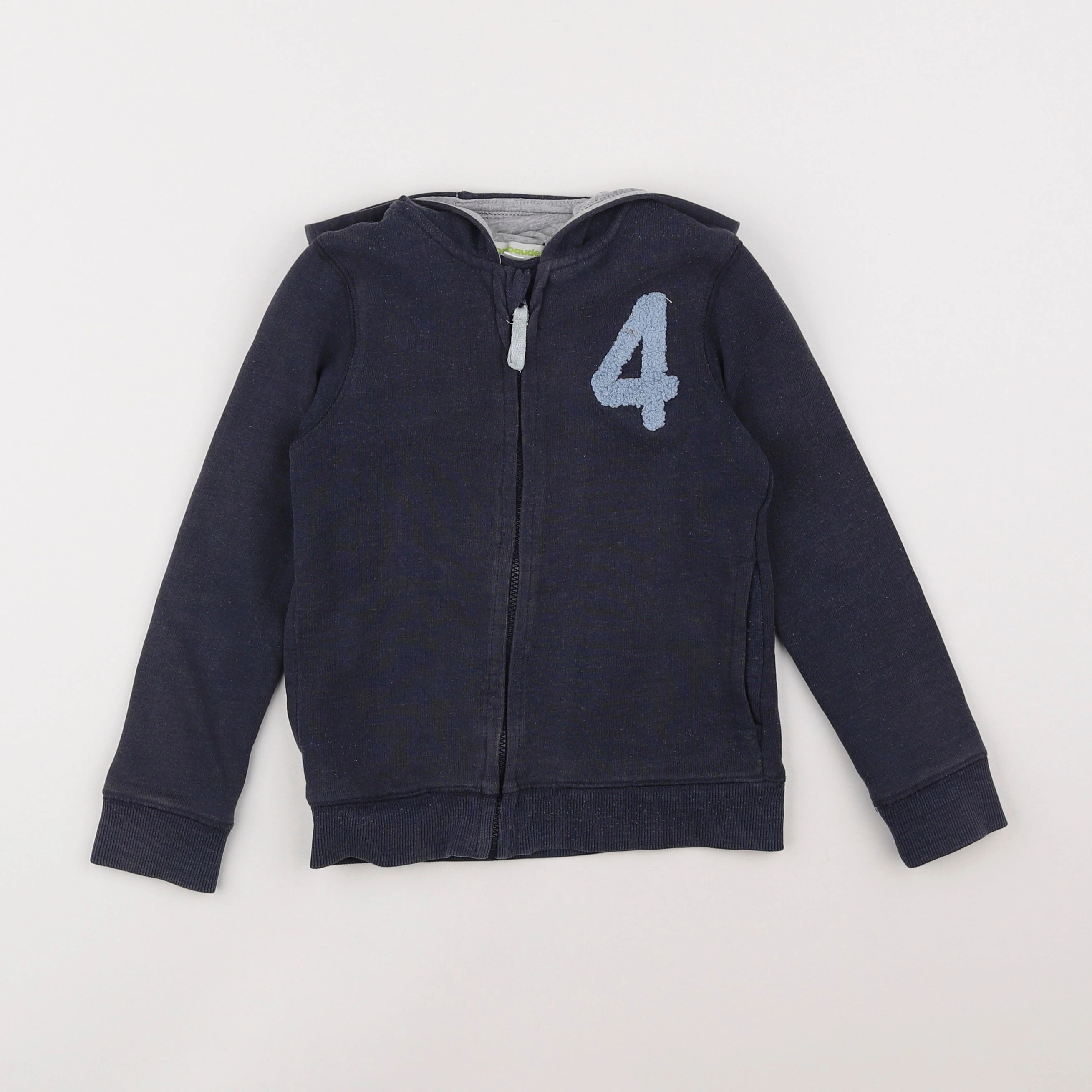 Vertbaudet - sweat bleu - 5 ans