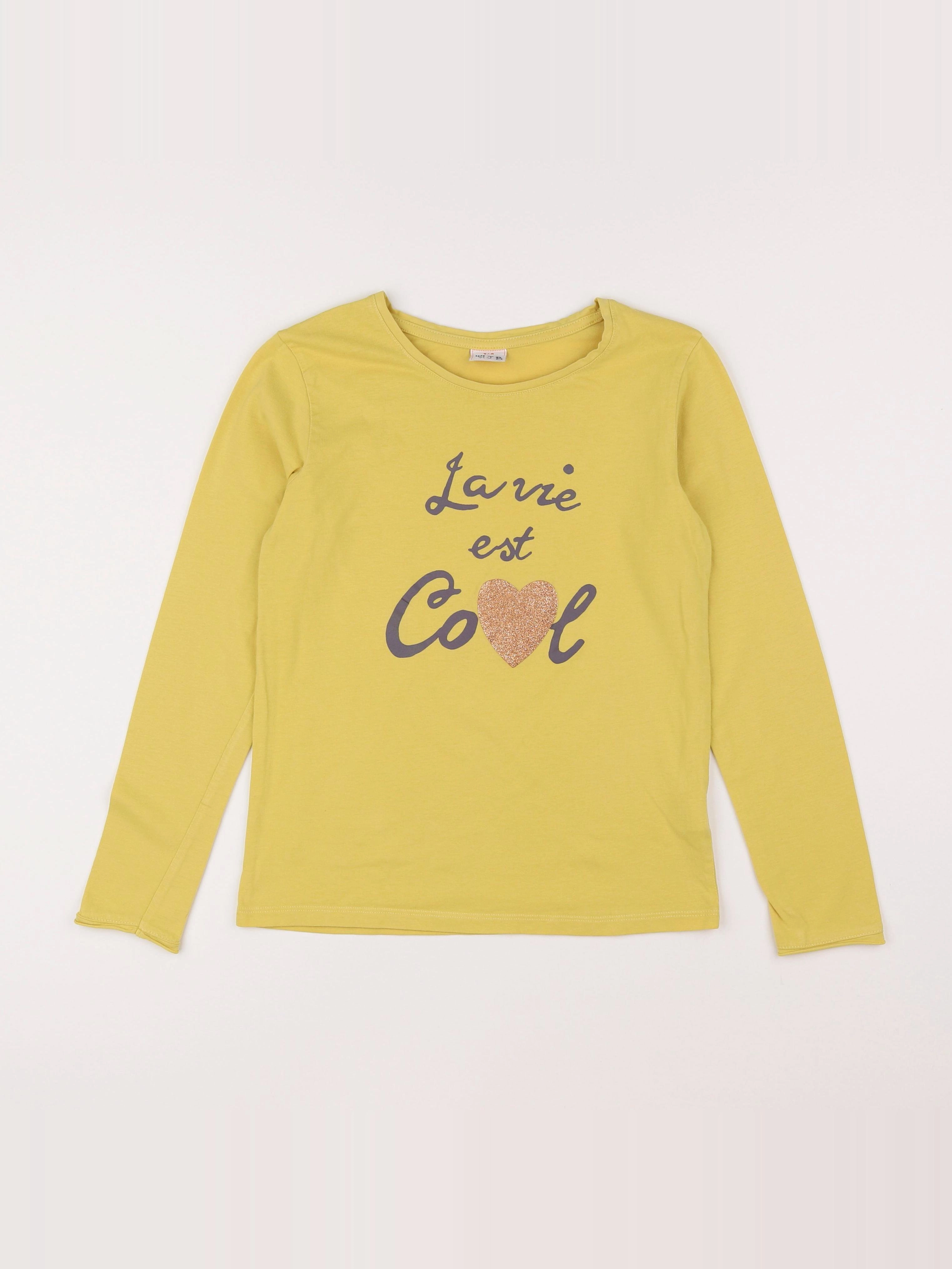 Tape à l'oeil - tee-shirt jaune - 12 ans