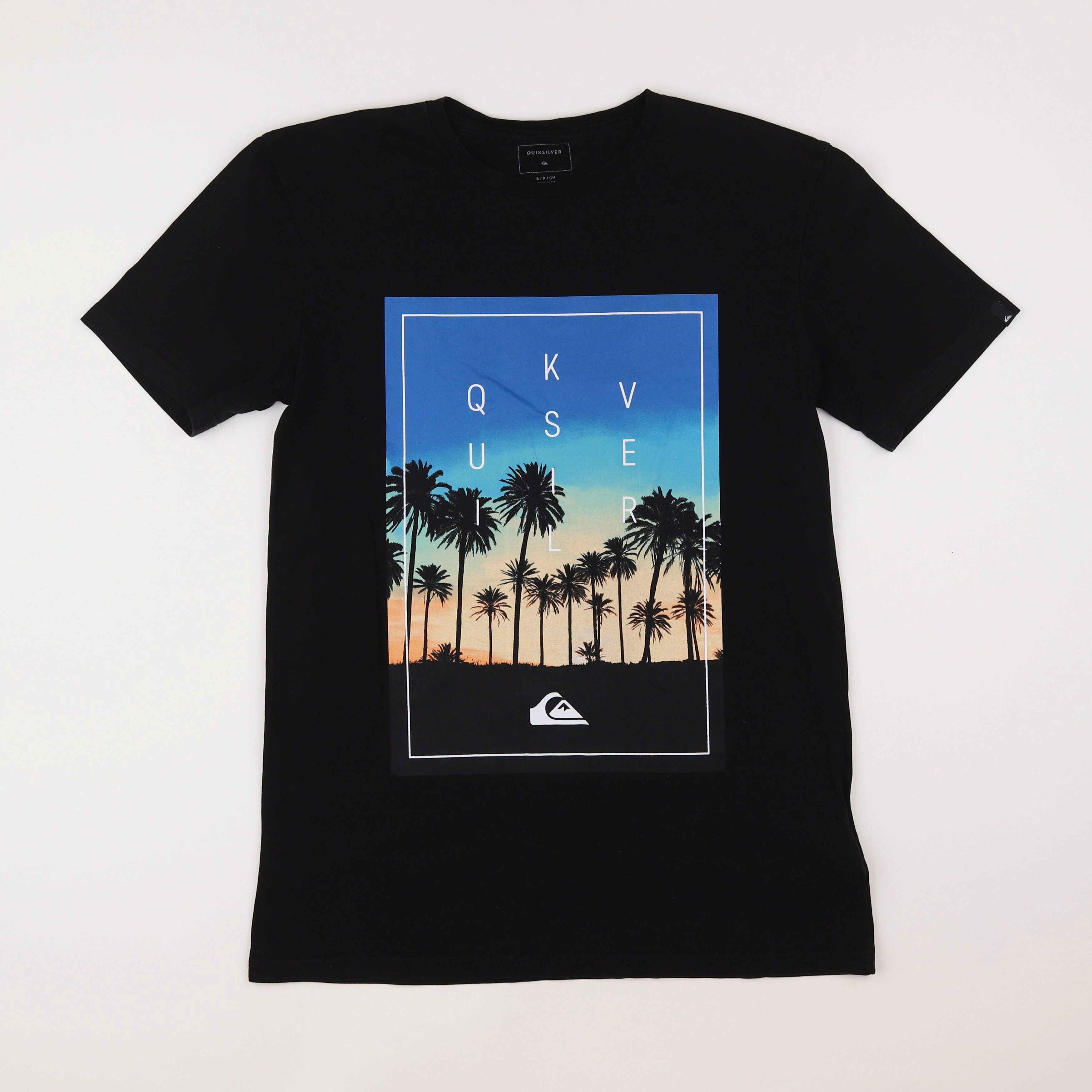 Quiksilver - tee-shirt noir - 16 ans