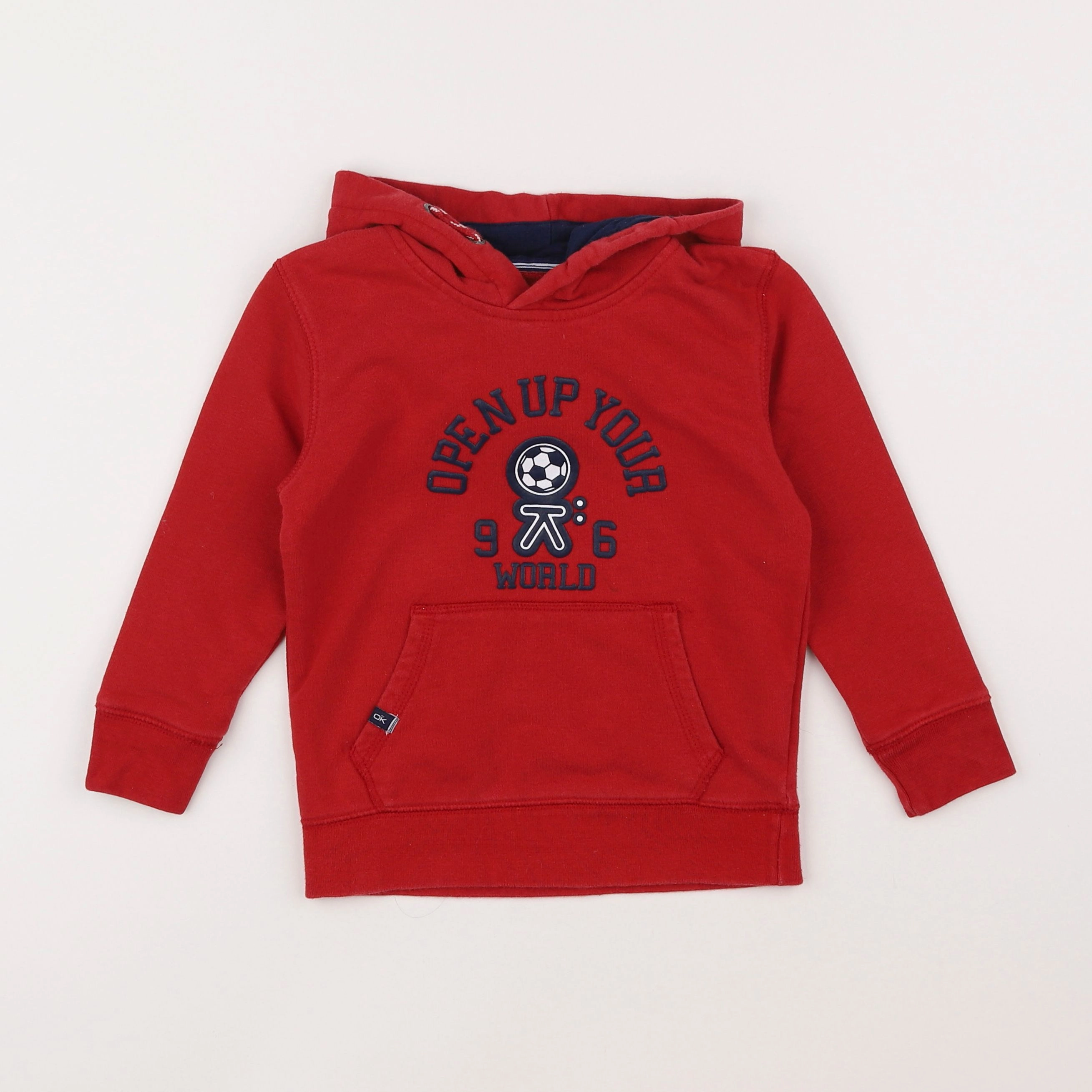 Okaidi - sweat rouge - 4 ans