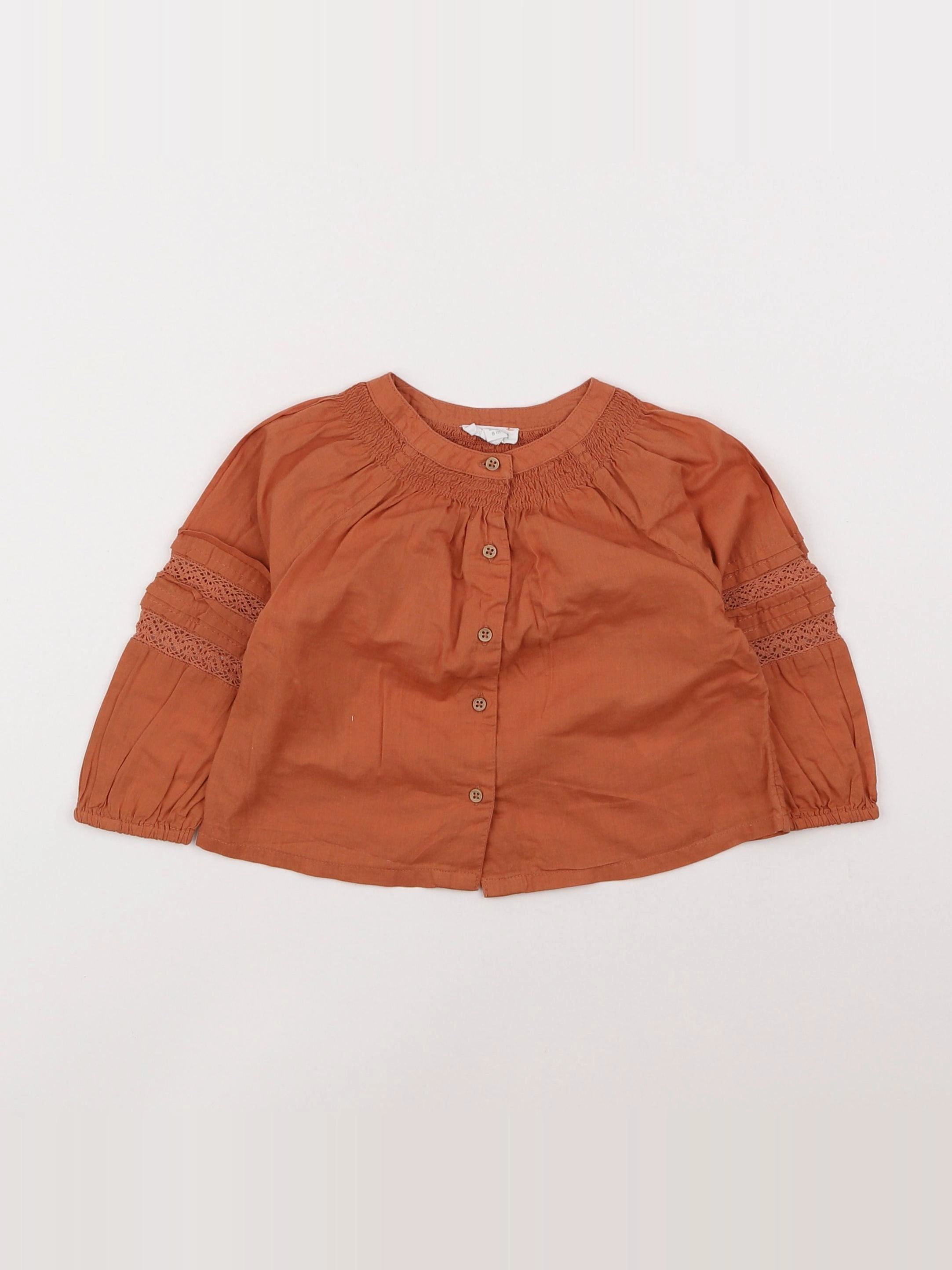 Vertbaudet - blouse rose - 6 mois