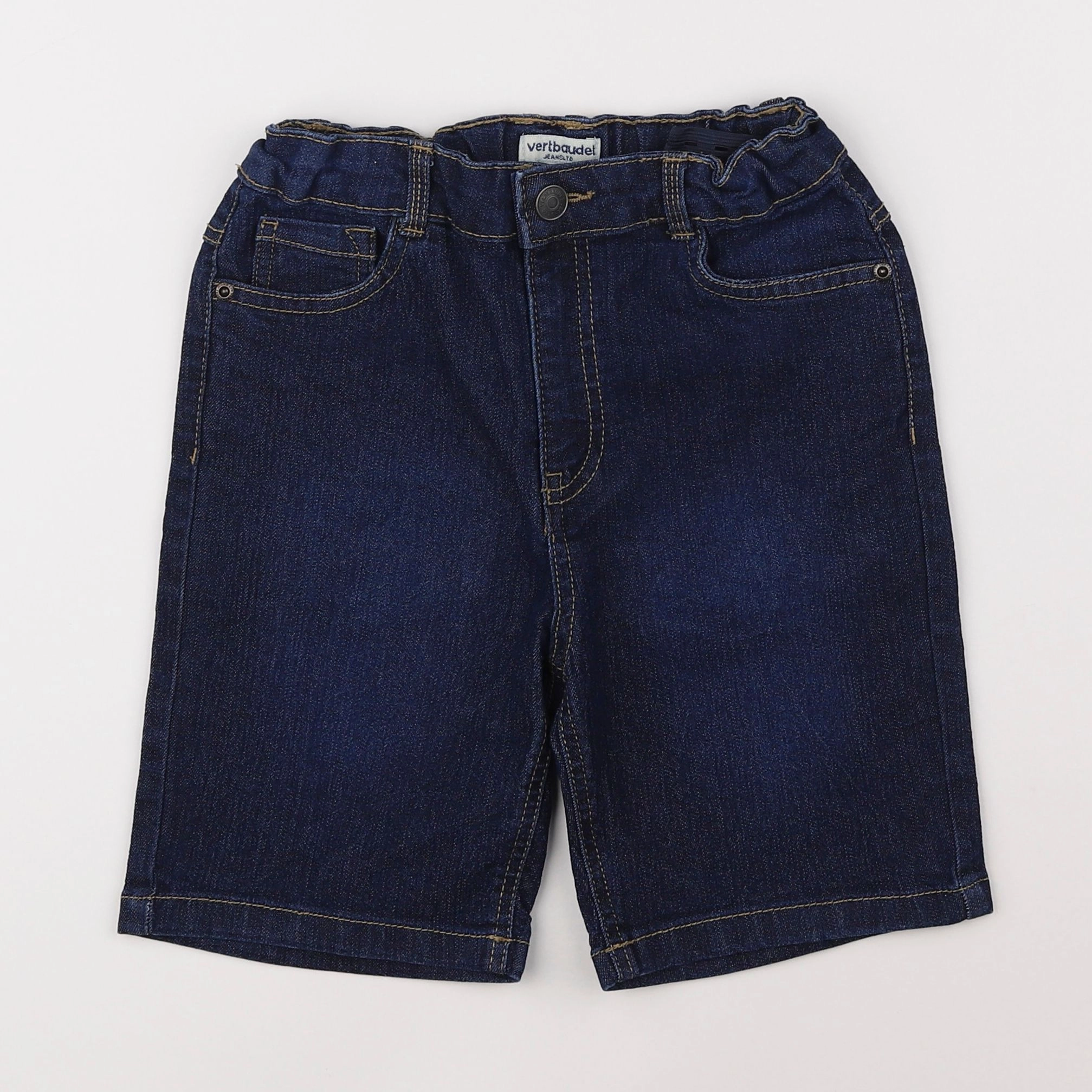 Vertbaudet - short bleu - 10 ans