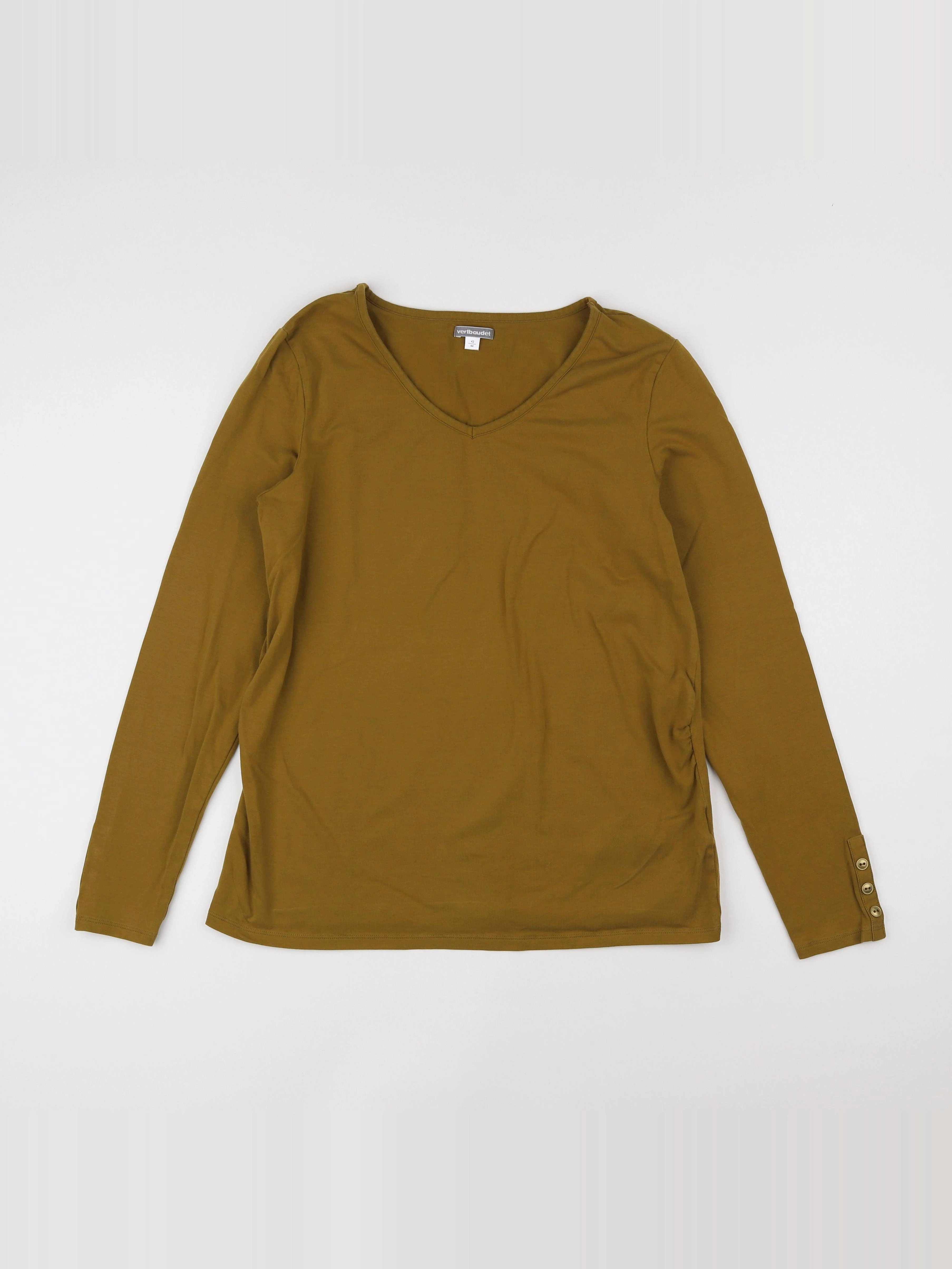 Vertbaudet - tee-shirt grossesse jaune - 42 à 44