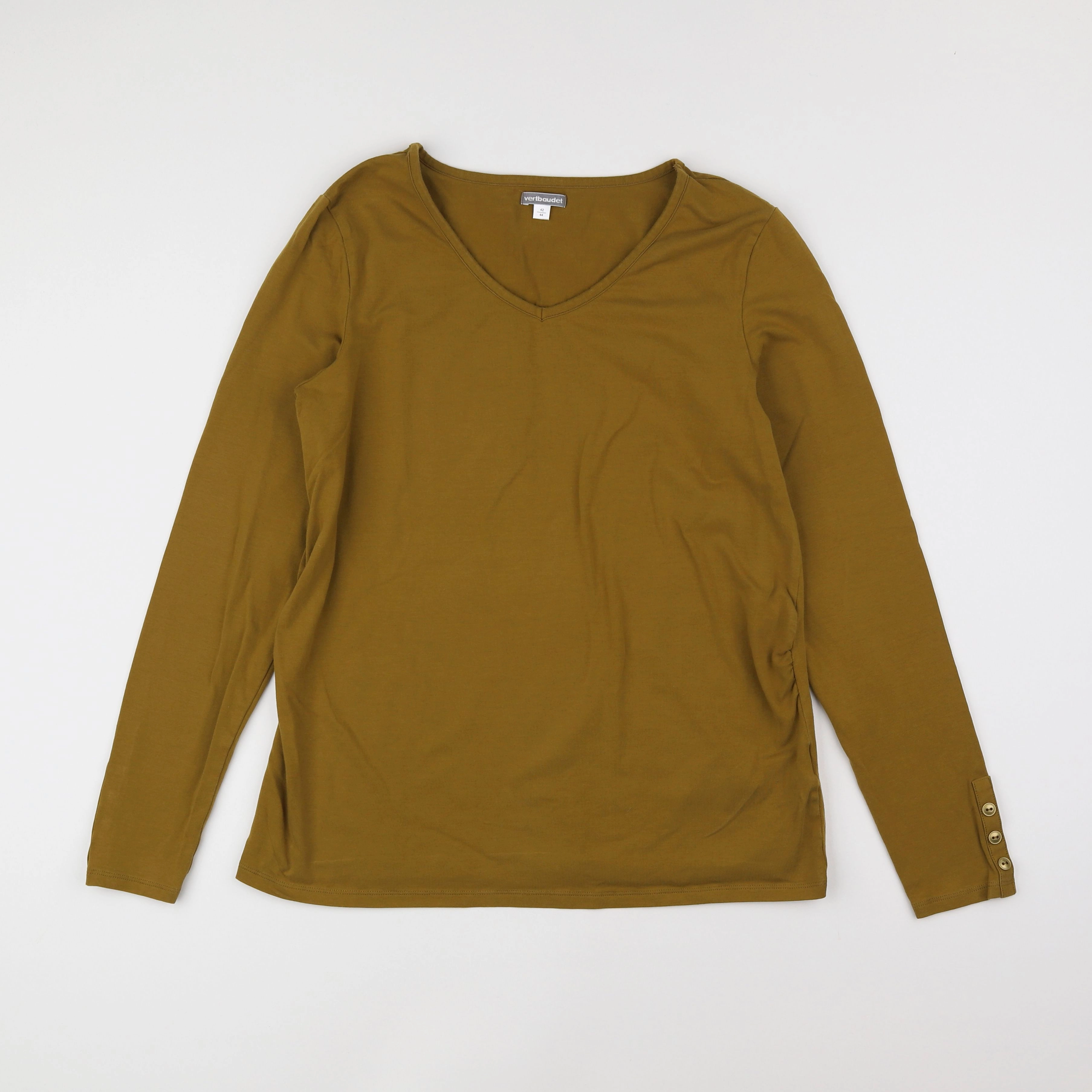 Vertbaudet - tee-shirt grossesse jaune - 42 à 44