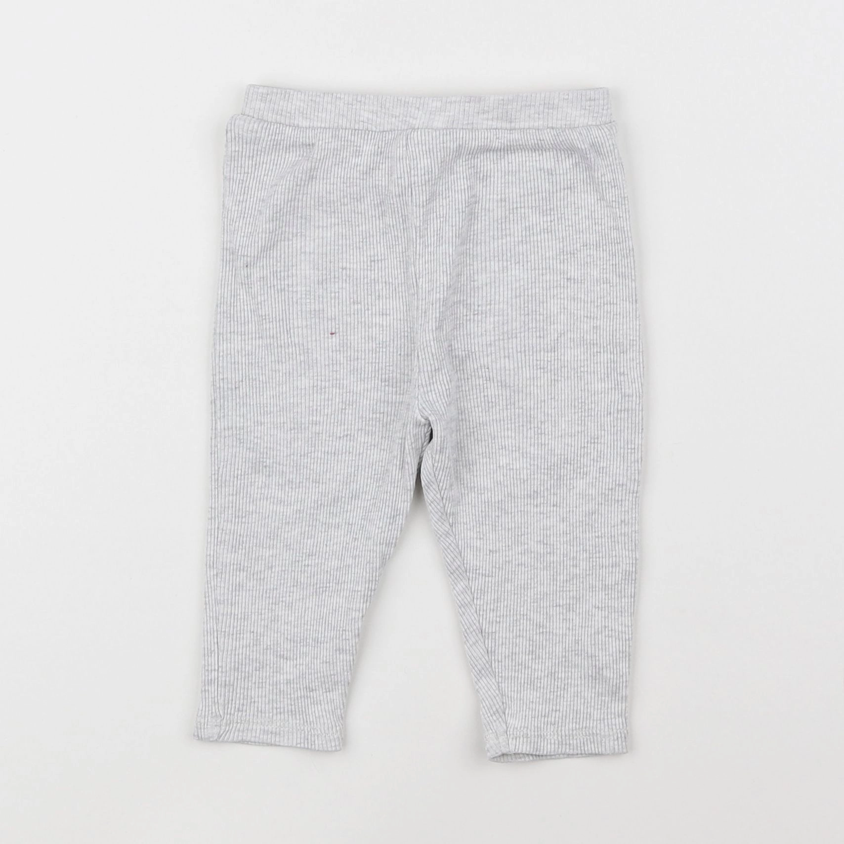 Vertbaudet - legging gris - 6 mois