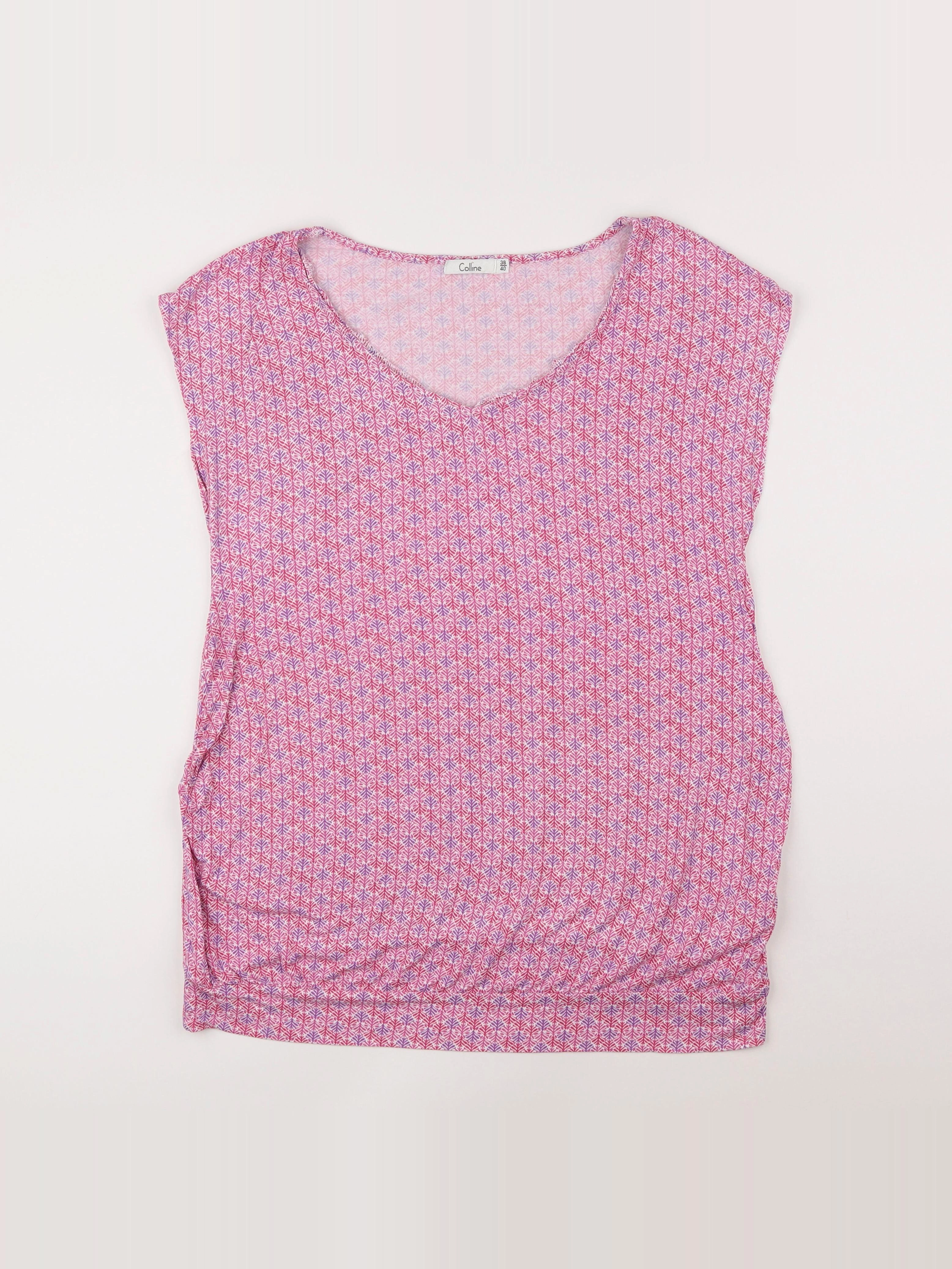 Vertbaudet - tee-shirt grossesse rose - 38 à 40