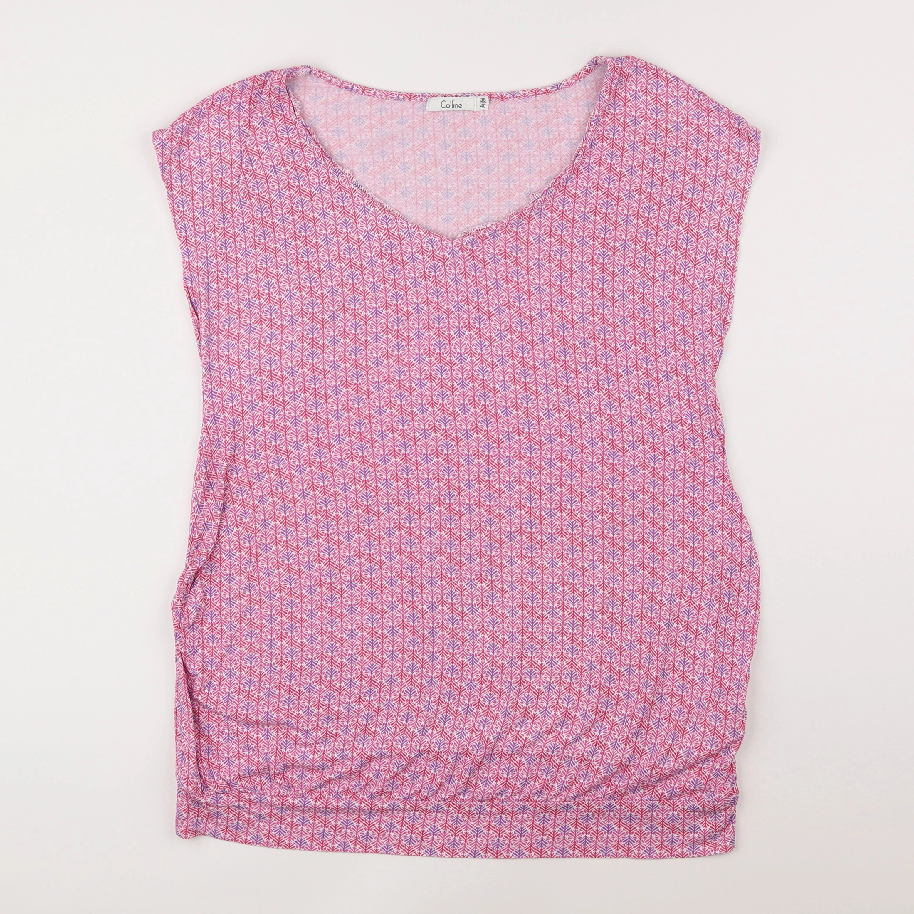 Vertbaudet - tee-shirt grossesse rose - 38 à 40