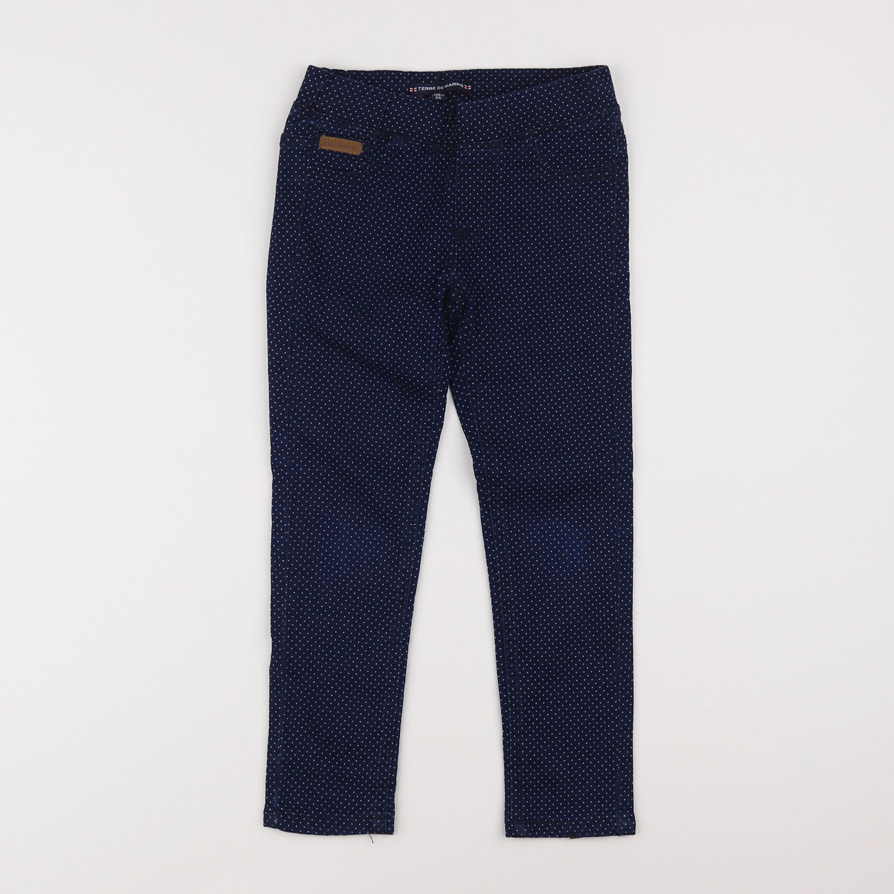 Terre de marins - jegging bleu - 5 ans