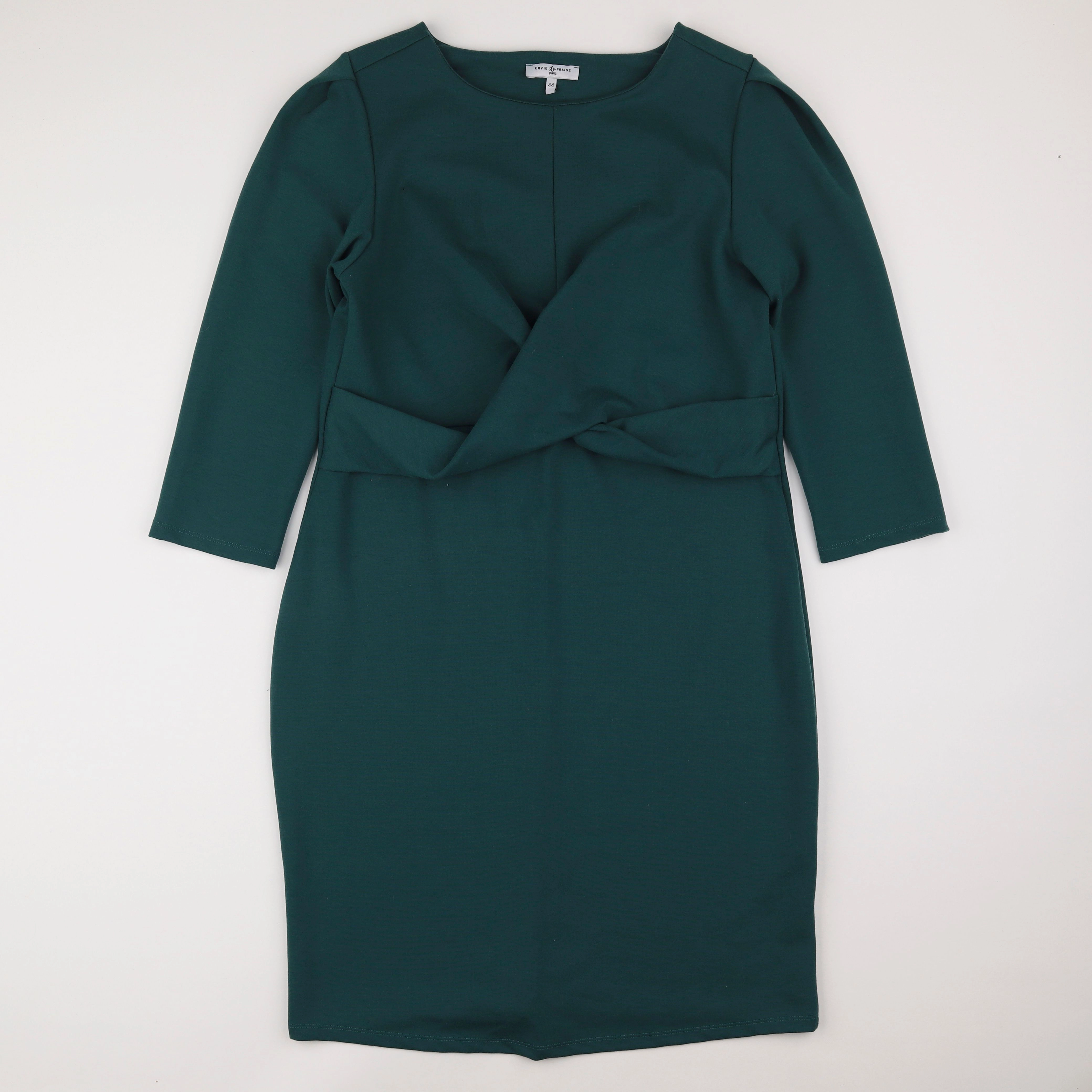 Envie de fraise - robe grossesse vert - 44