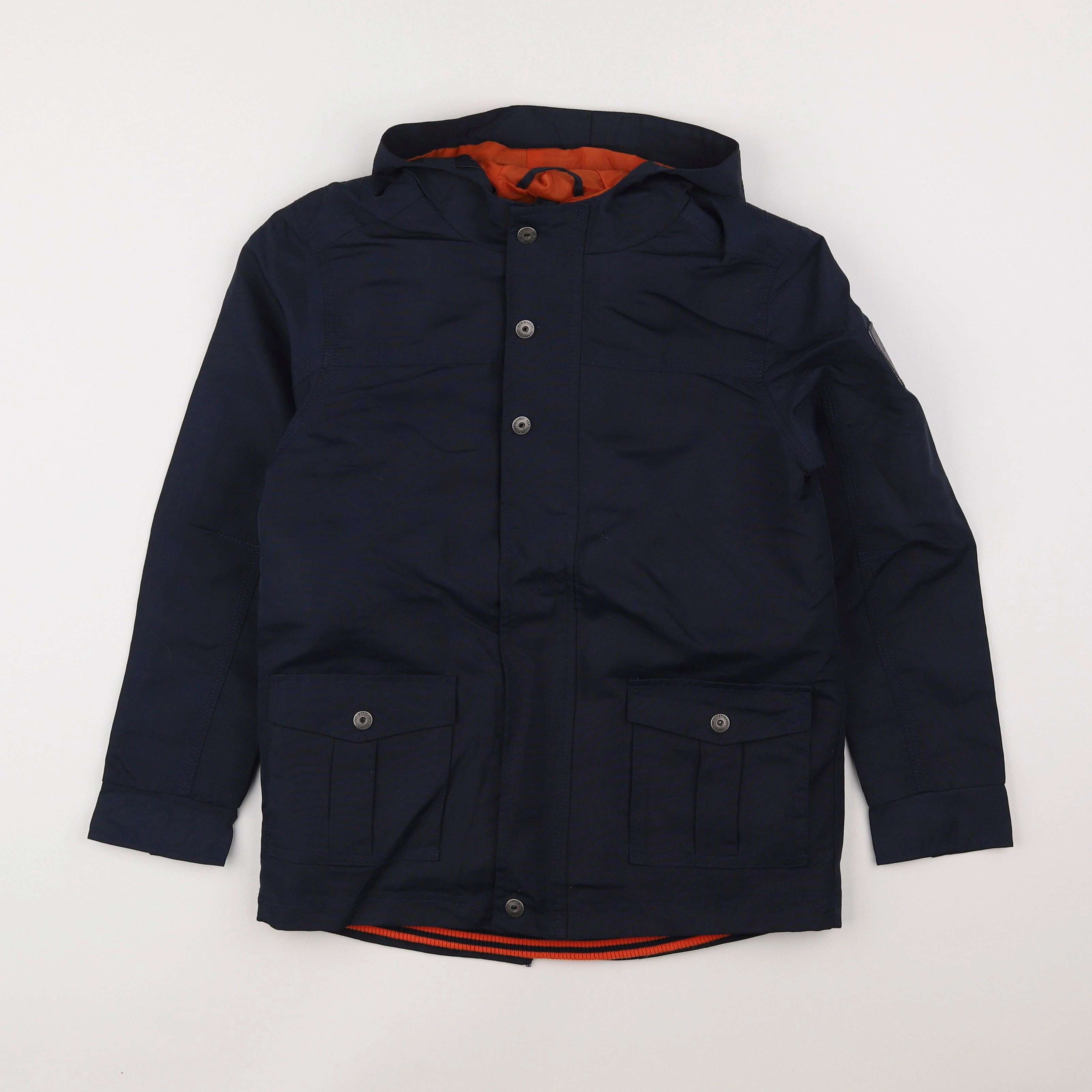 Vertbaudet - parka bleu - 10 ans