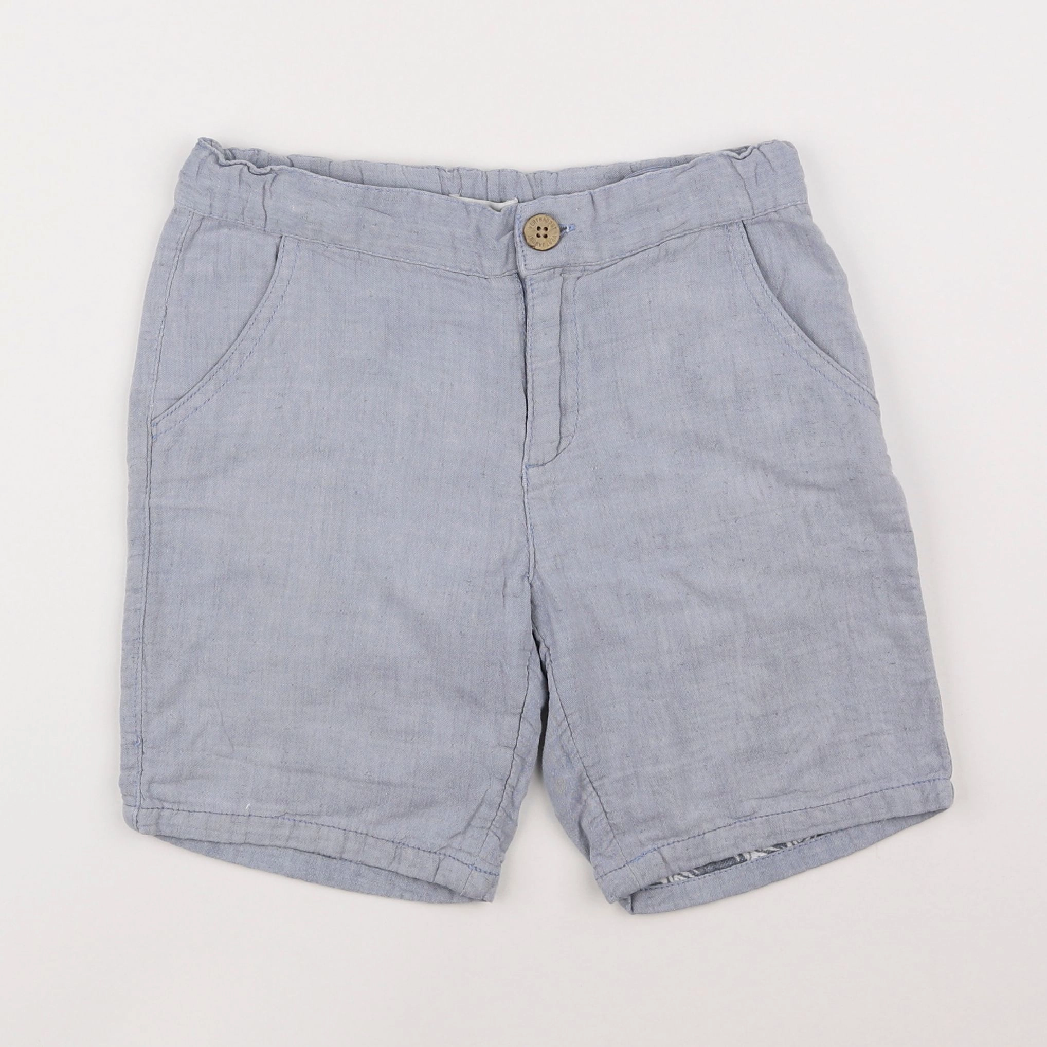 Vertbaudet - short bleu - 10 ans