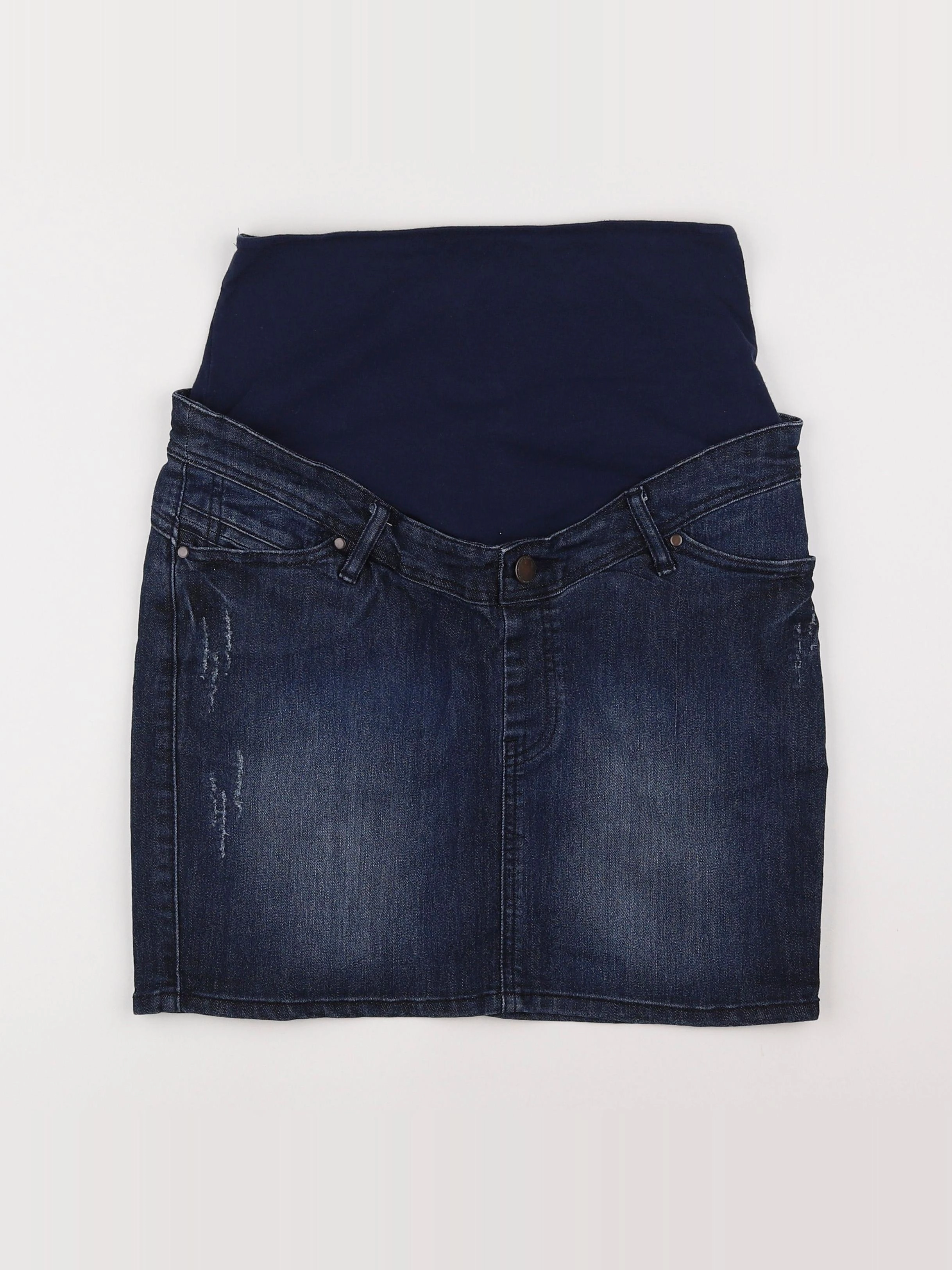 Kiabi - jupe grossesse bleu - 36