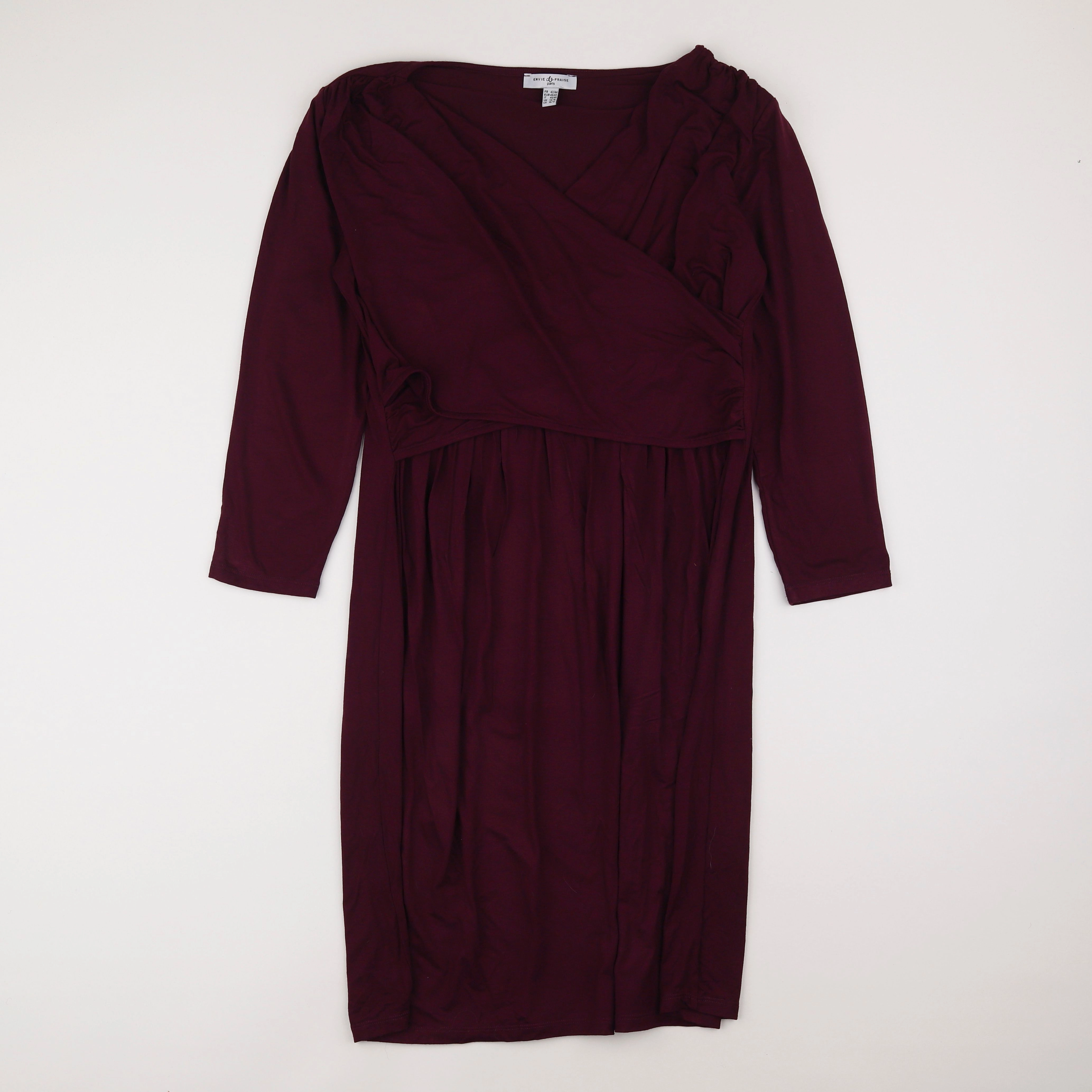Envie de fraise - robe grossesse rouge - 42 à 44