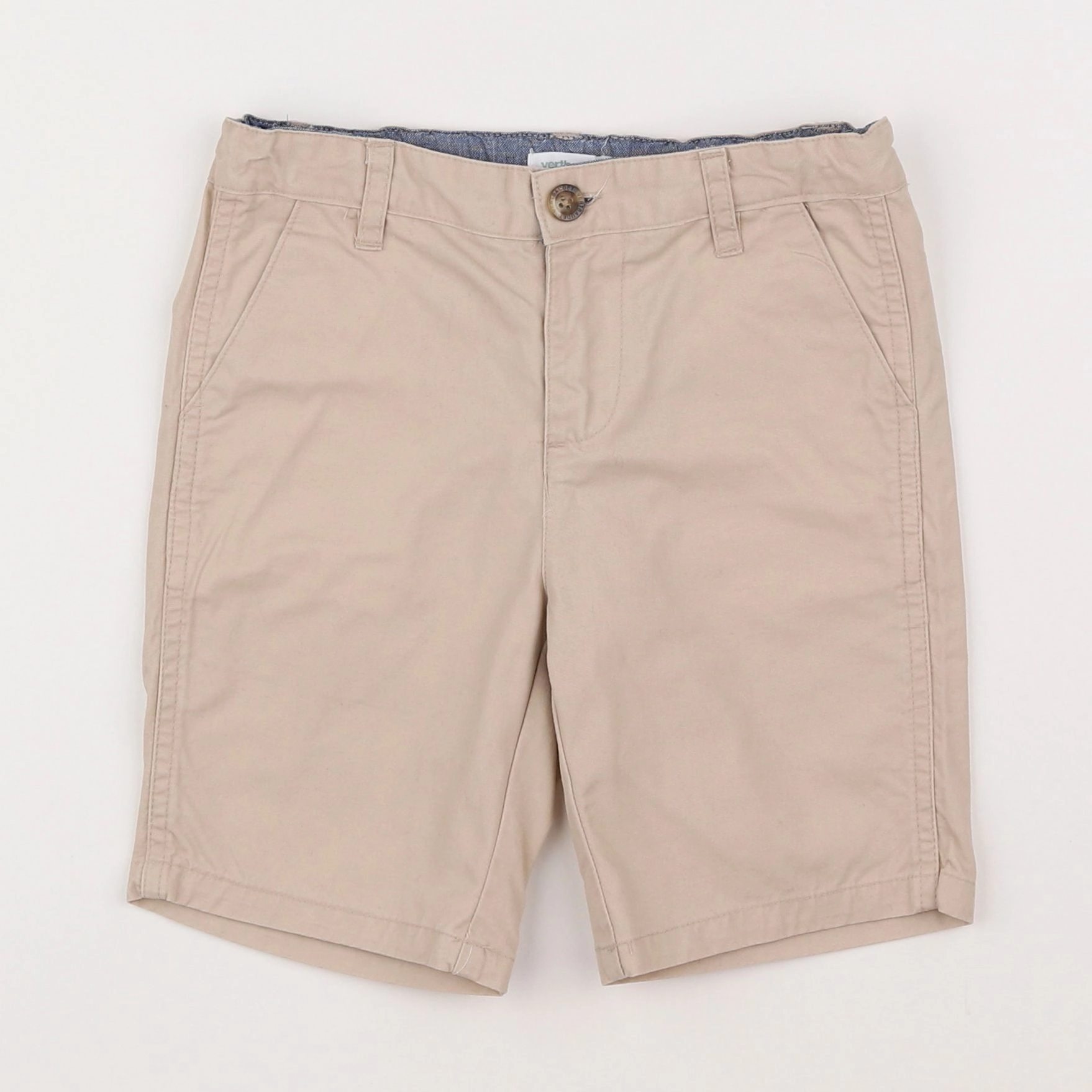 Vertbaudet - short beige - 4 ans