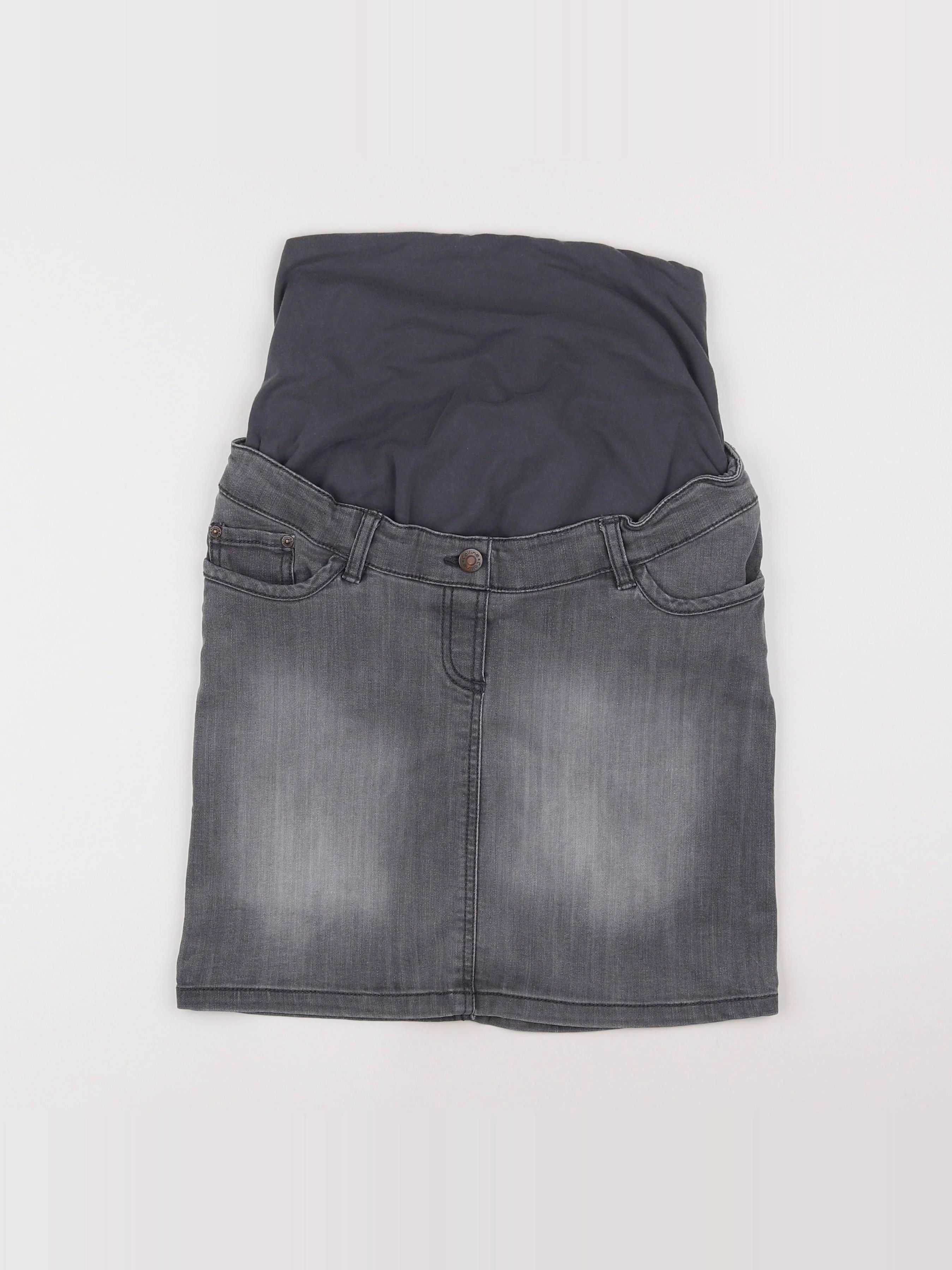 Vertbaudet - jupe grossesse gris - 34