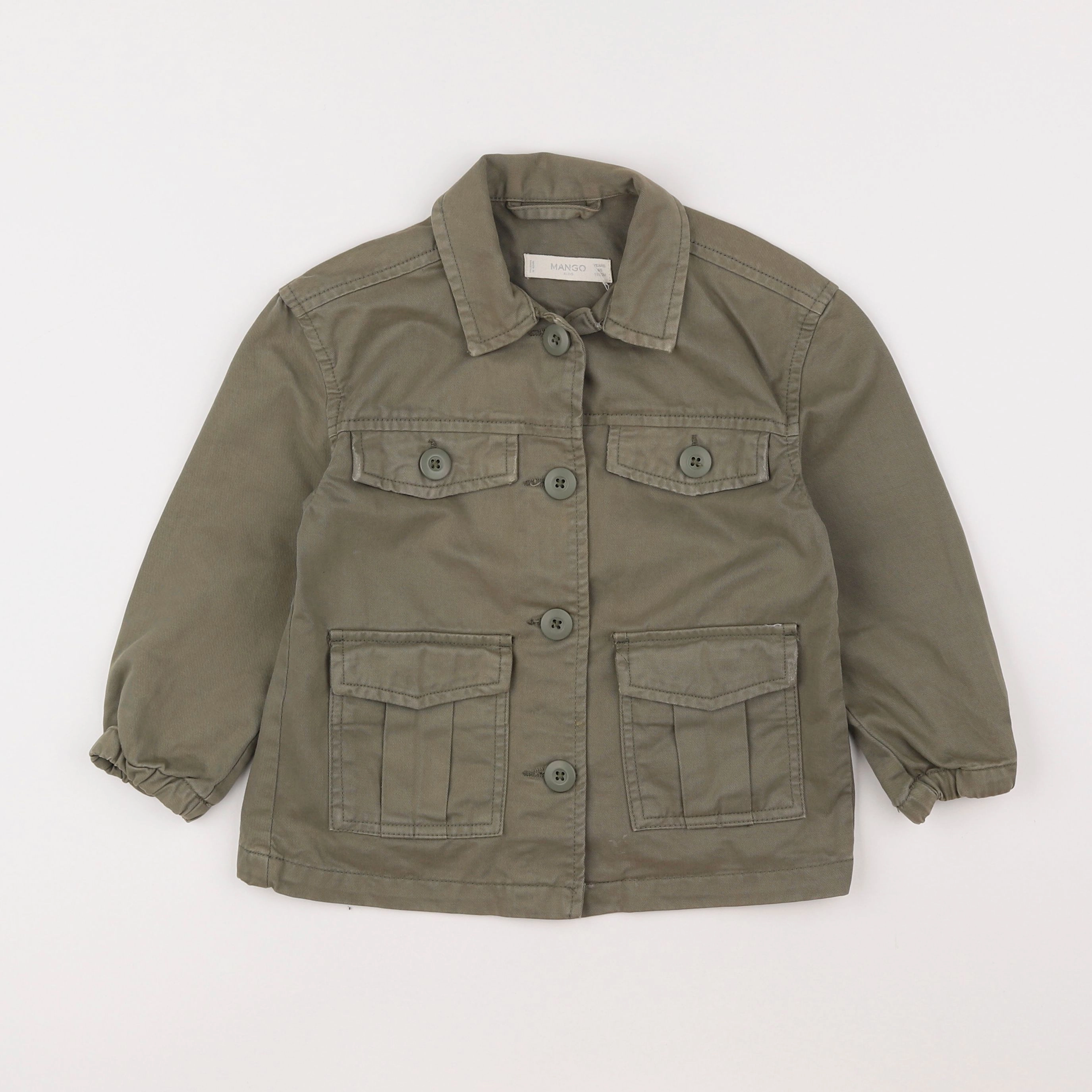 Mango - veste vert - 4/5 ans