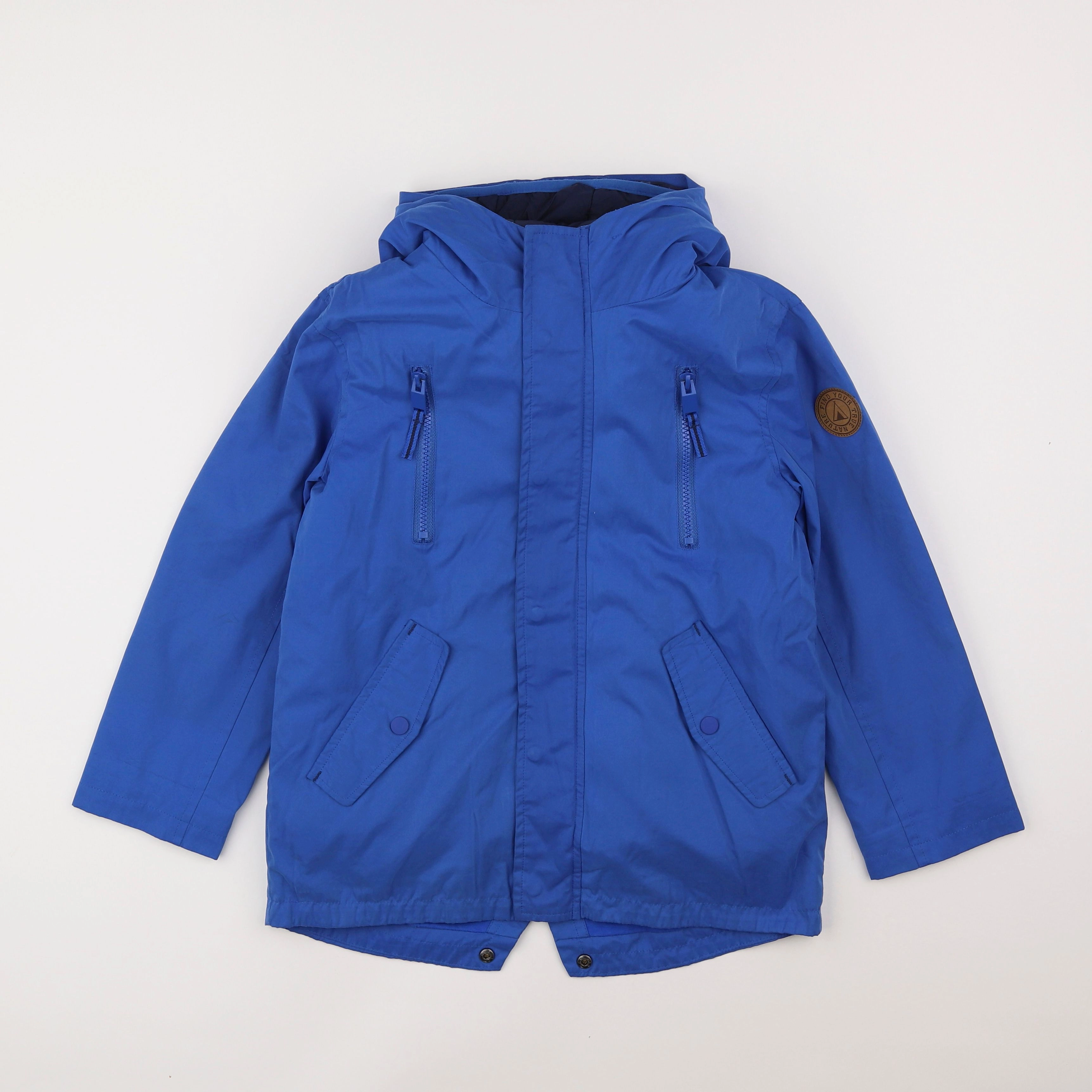 Vertbaudet - parka bleu - 9 ans