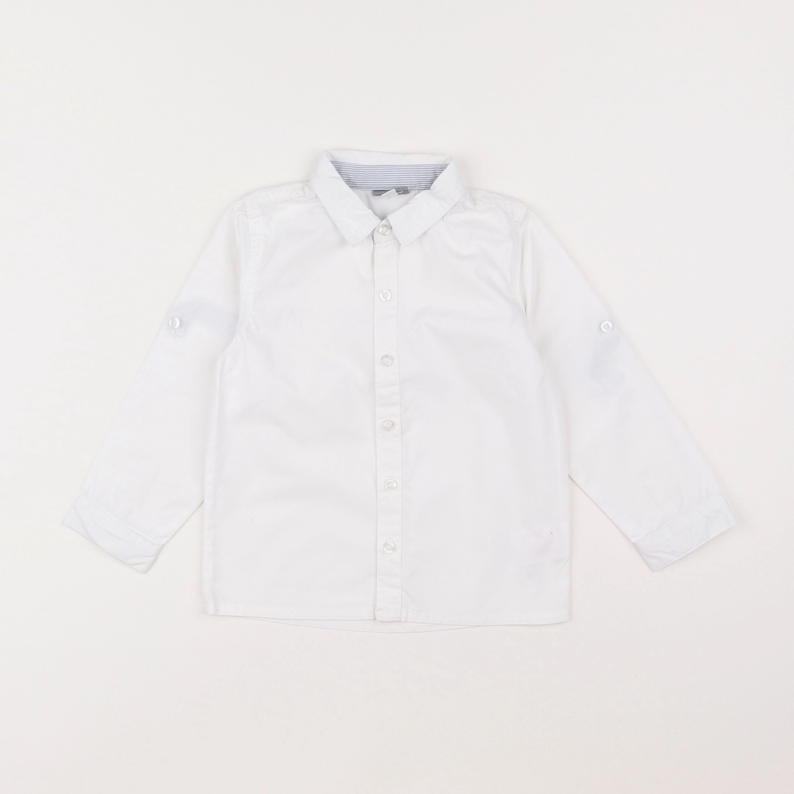 Vertbaudet - chemise blanc - 3 ans