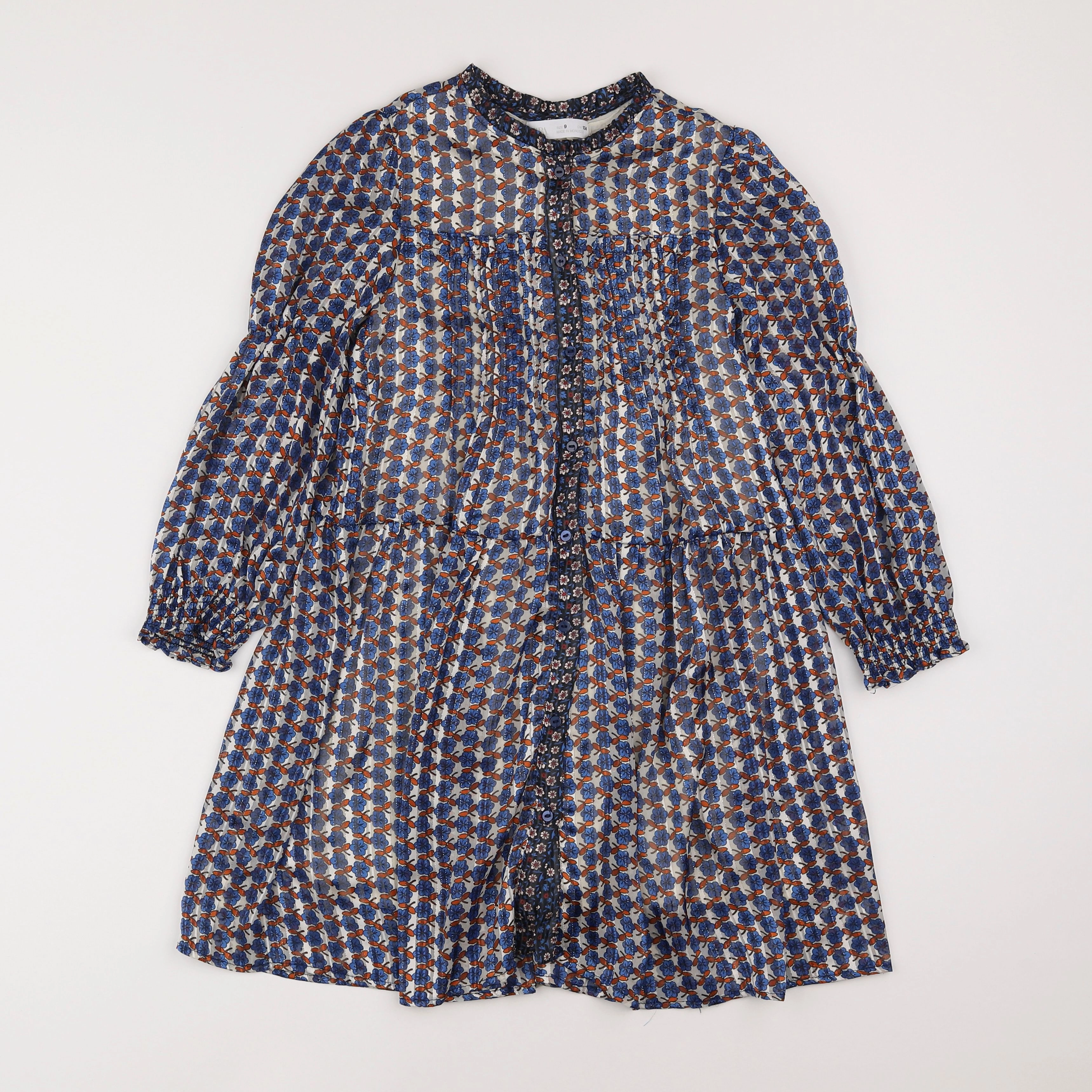 Zara - robe multicolore - 9 ans