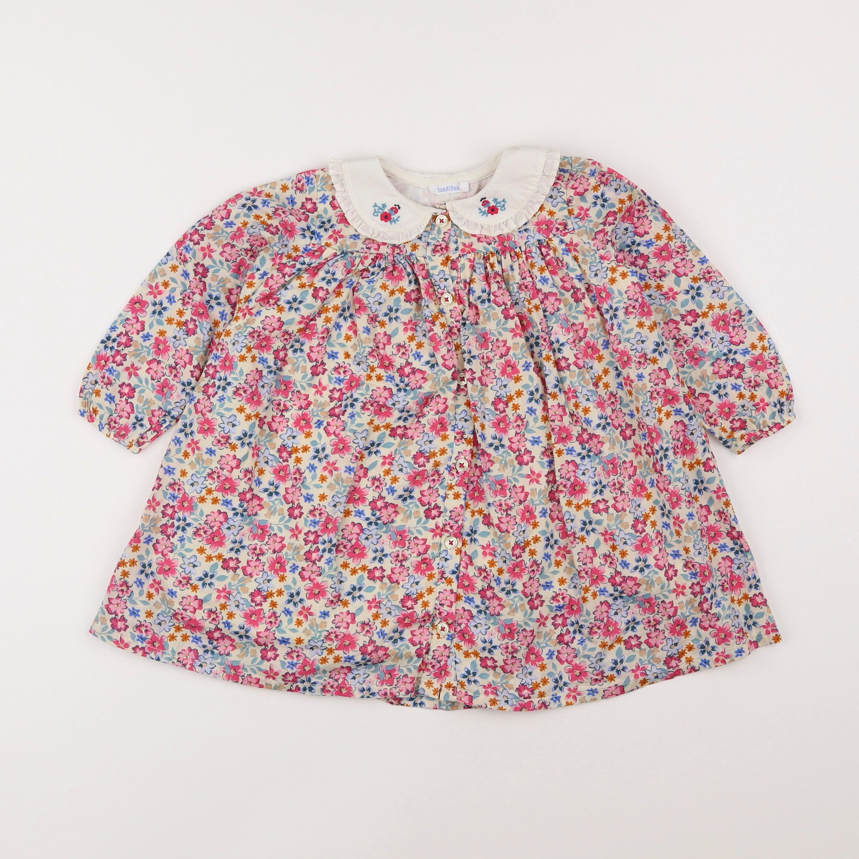 Boutchou - robe multicolore - 18 mois