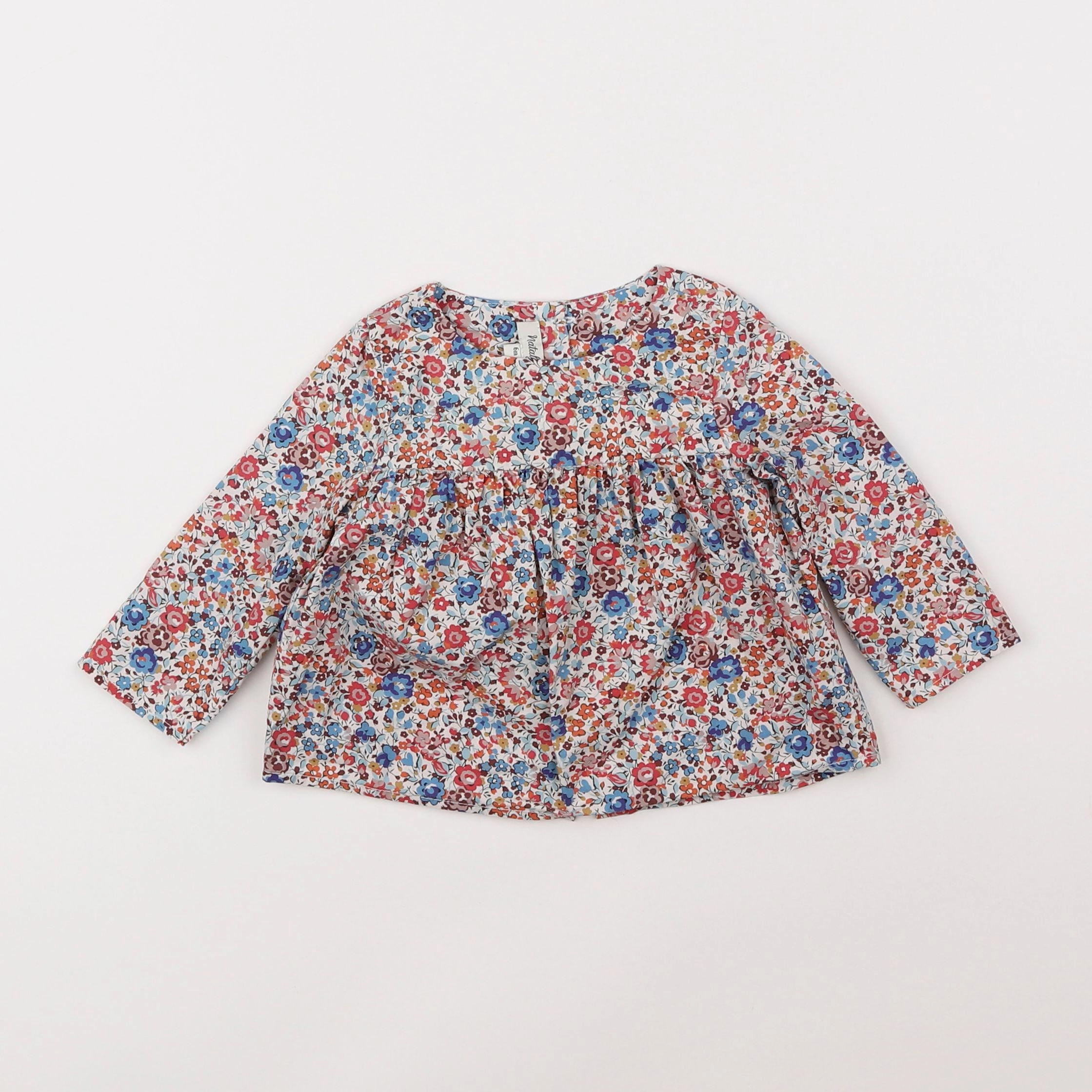 Natalys - blouse multicolore - 6 mois