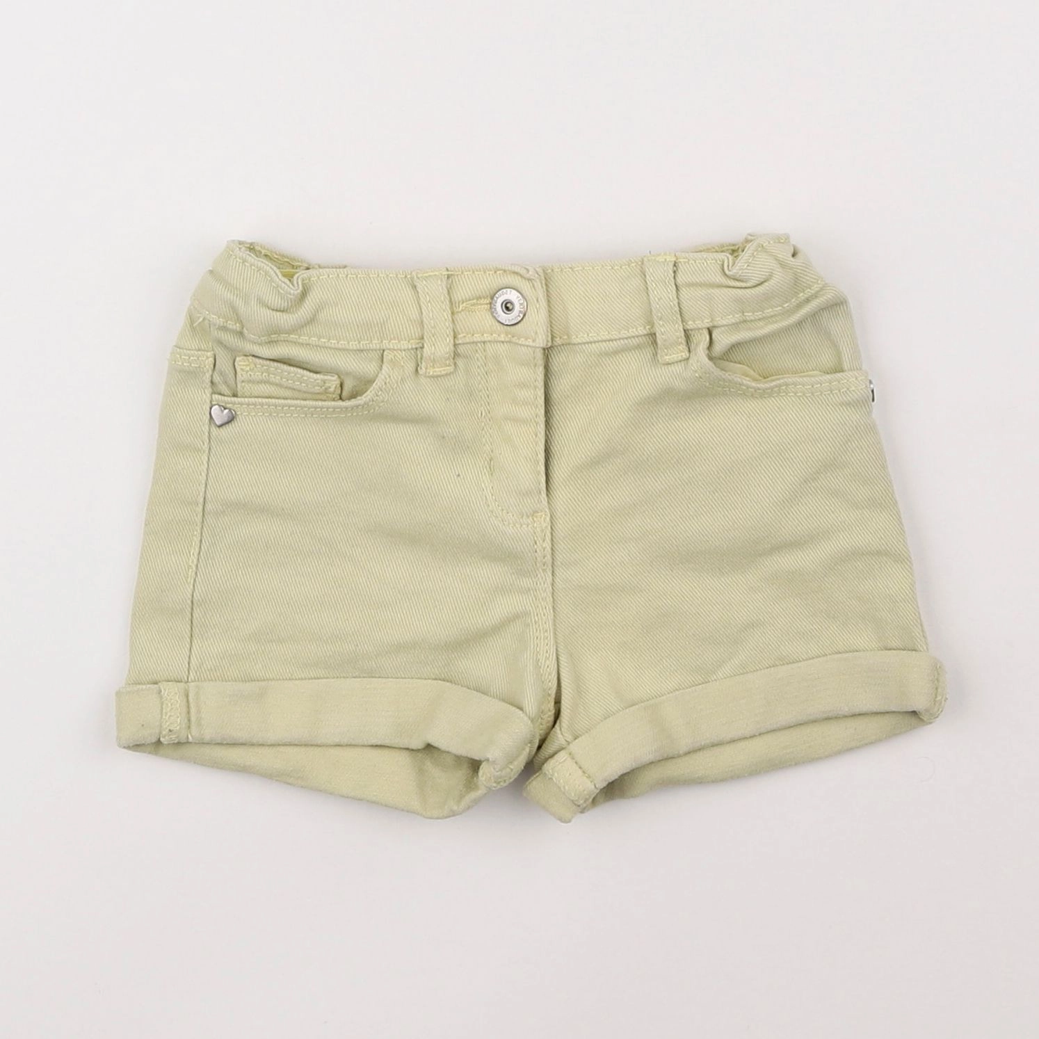 Vertbaudet - short jaune - 3 ans