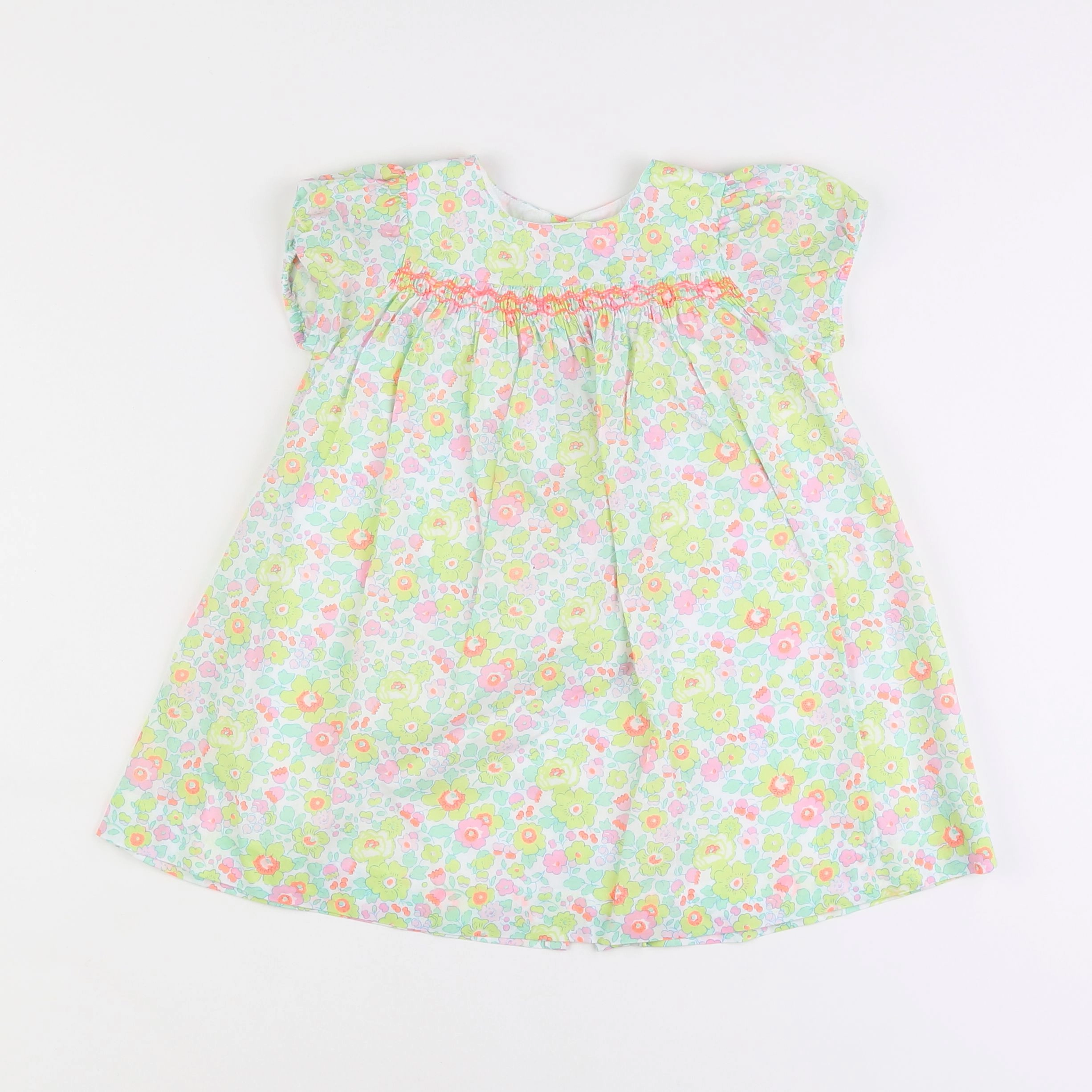 Jacadi - robe liberty multicolore - 3 ans