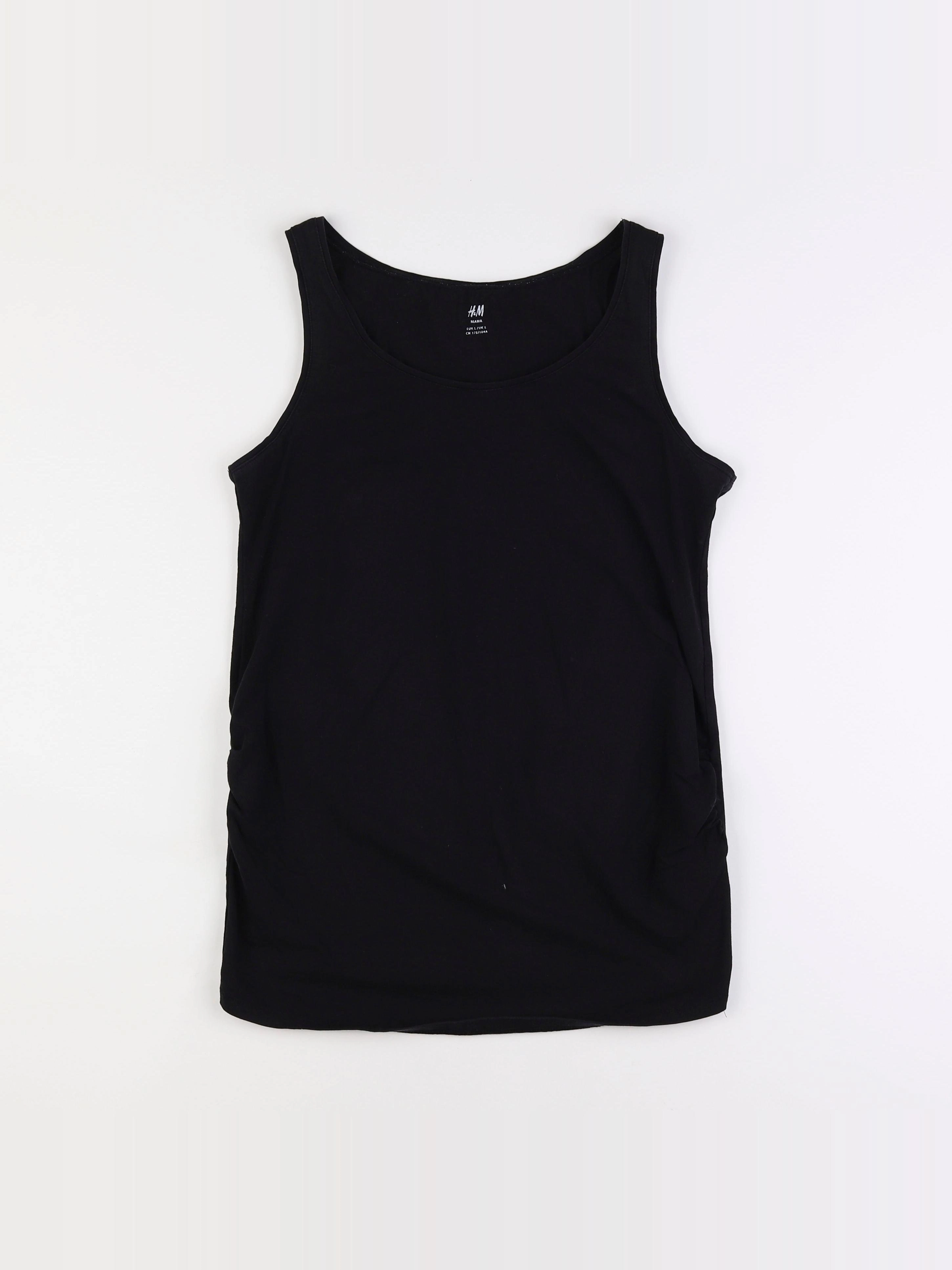 H&M - débardeur grossesse noir - 42 à 44