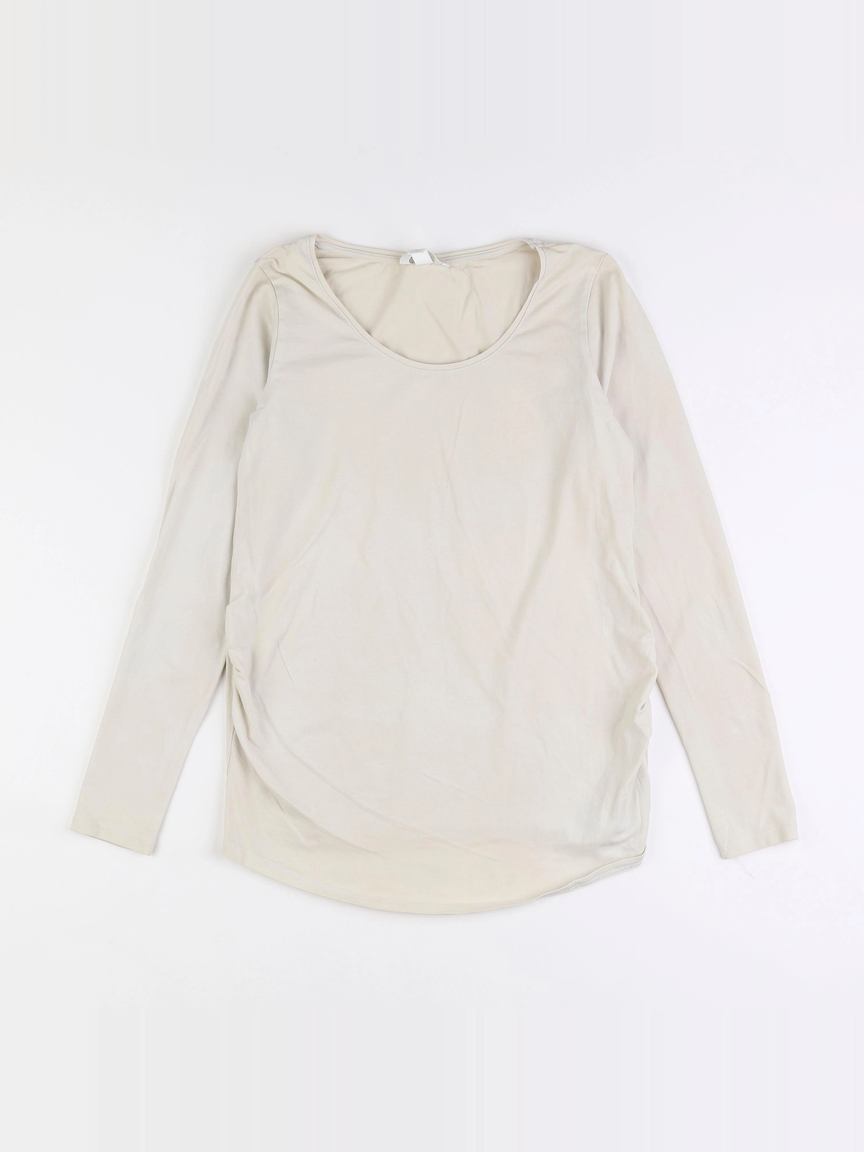 H&M - tee-shirt grossesse blanc - 40 à 42