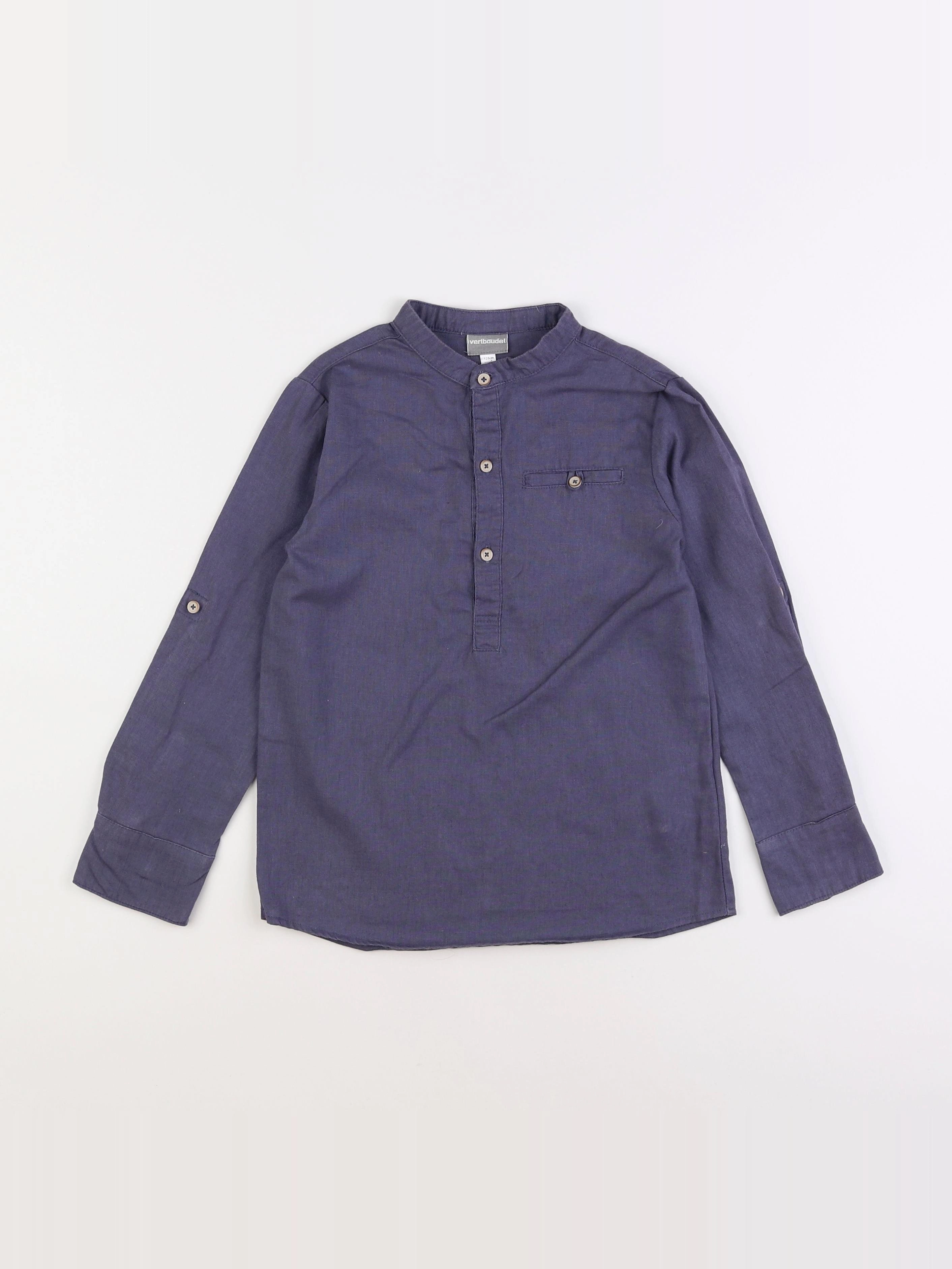 Vertbaudet - chemise bleu - 8 ans