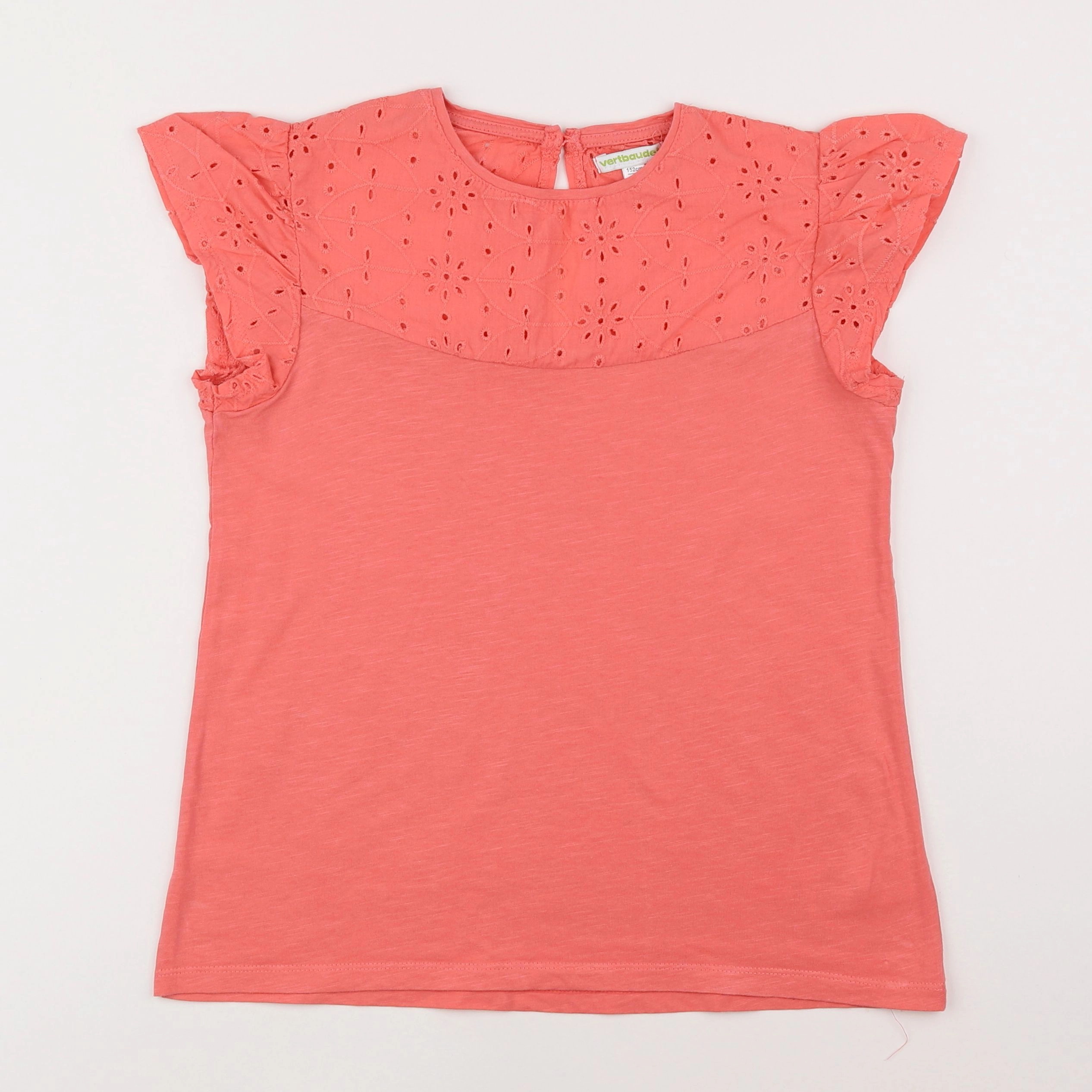 Vertbaudet - tee-shirt rose - 12 ans