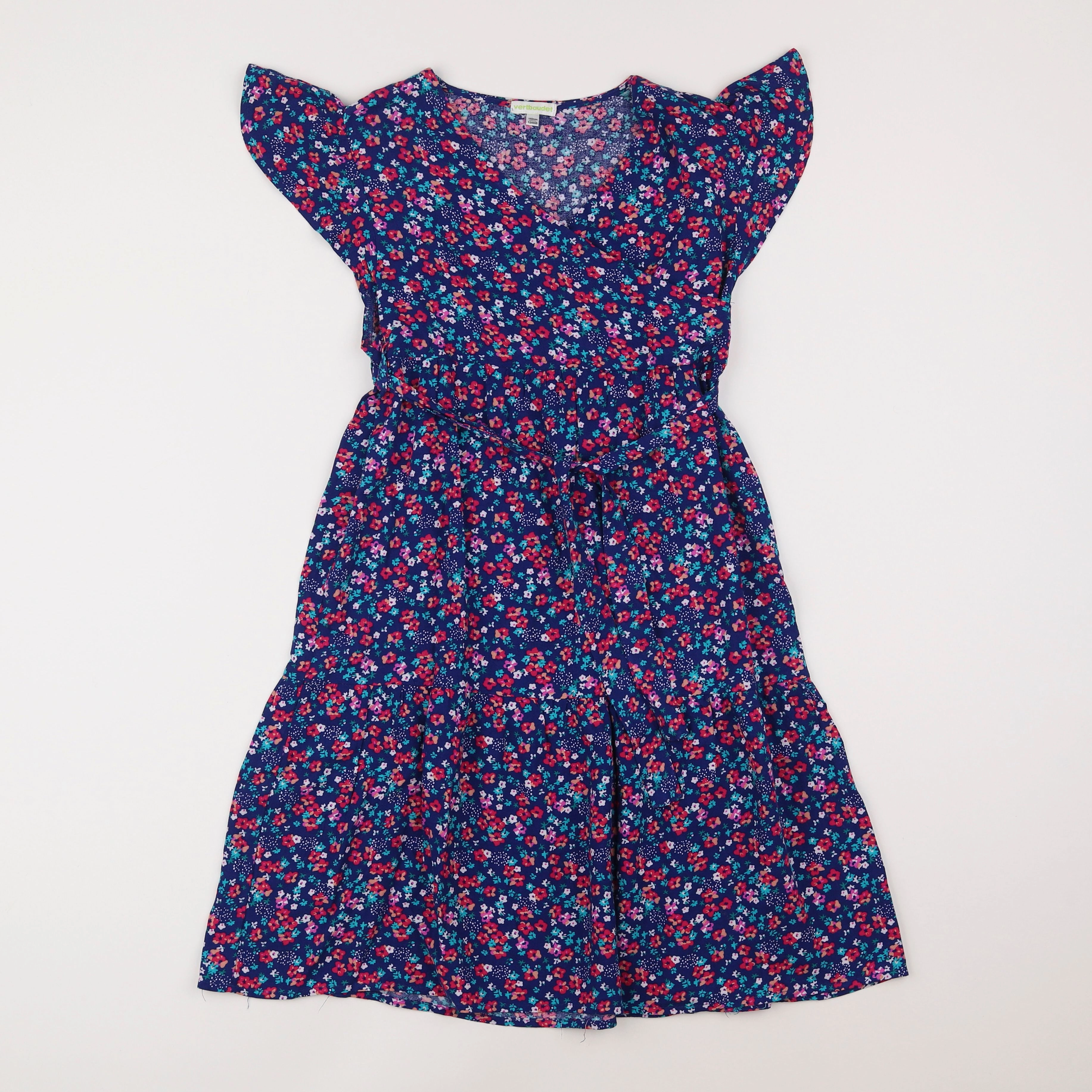 Vertbaudet - robe multicolore - 12 ans