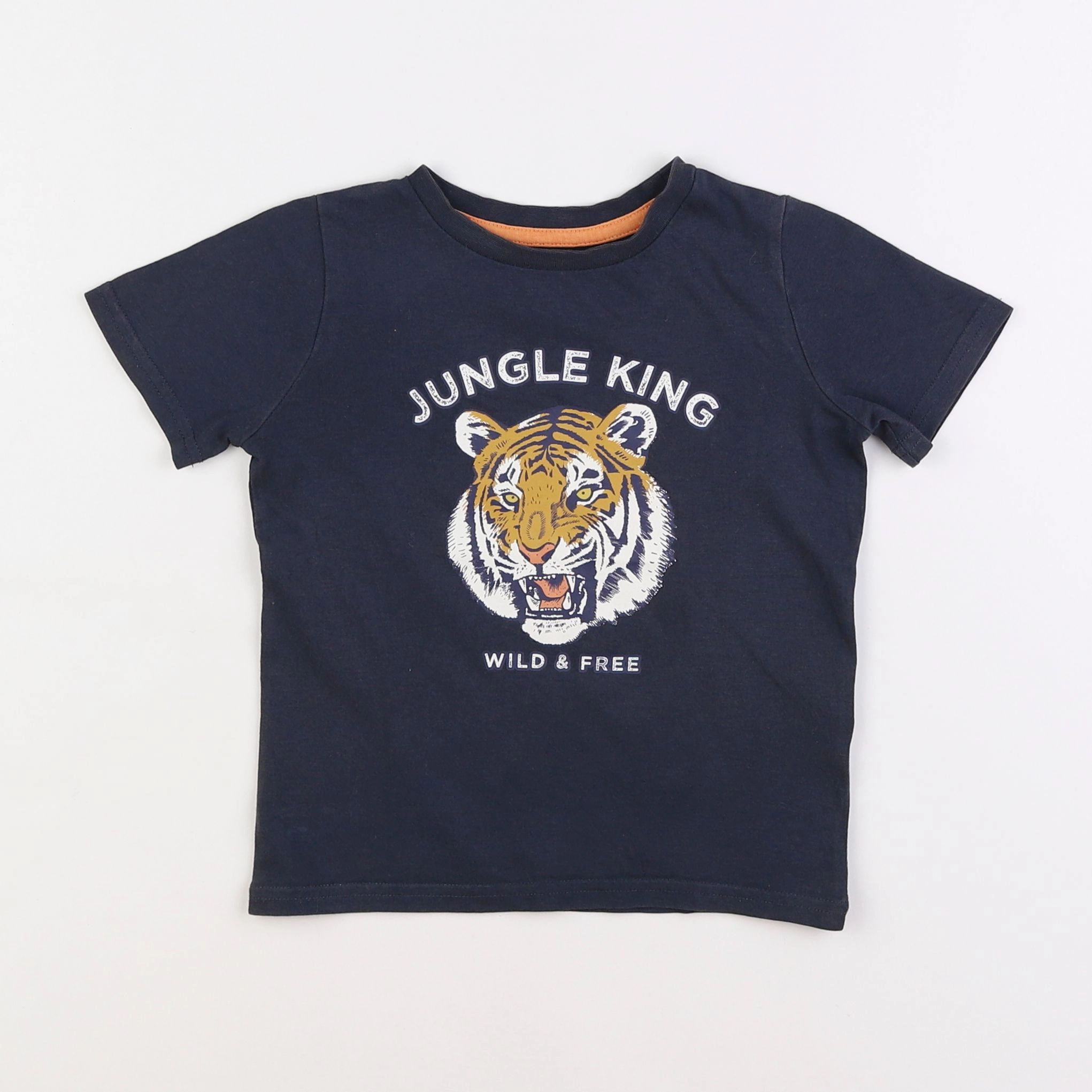 Vertbaudet - tee-shirt bleu - 3 ans