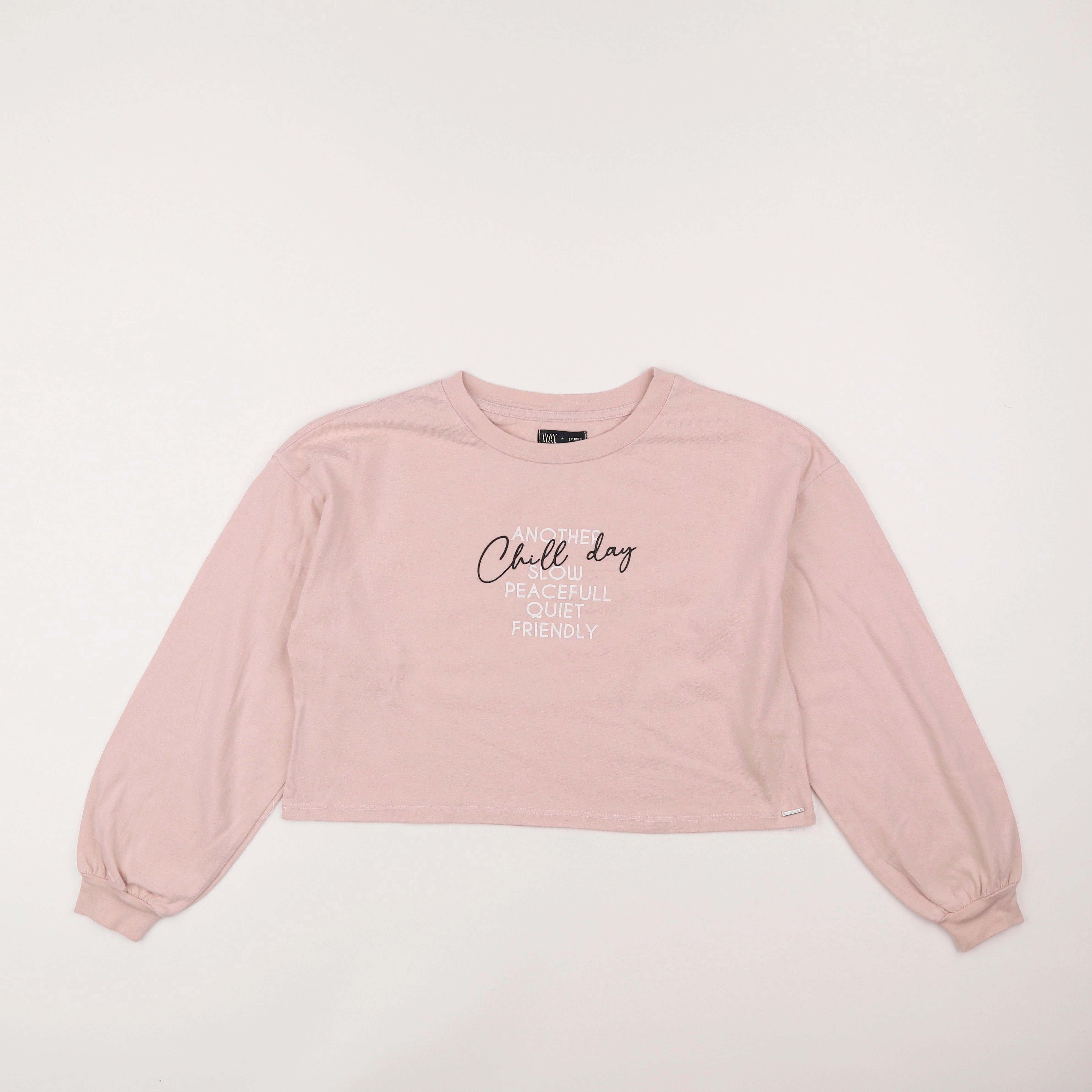 IKKS - tee-shirt rose - 14 ans