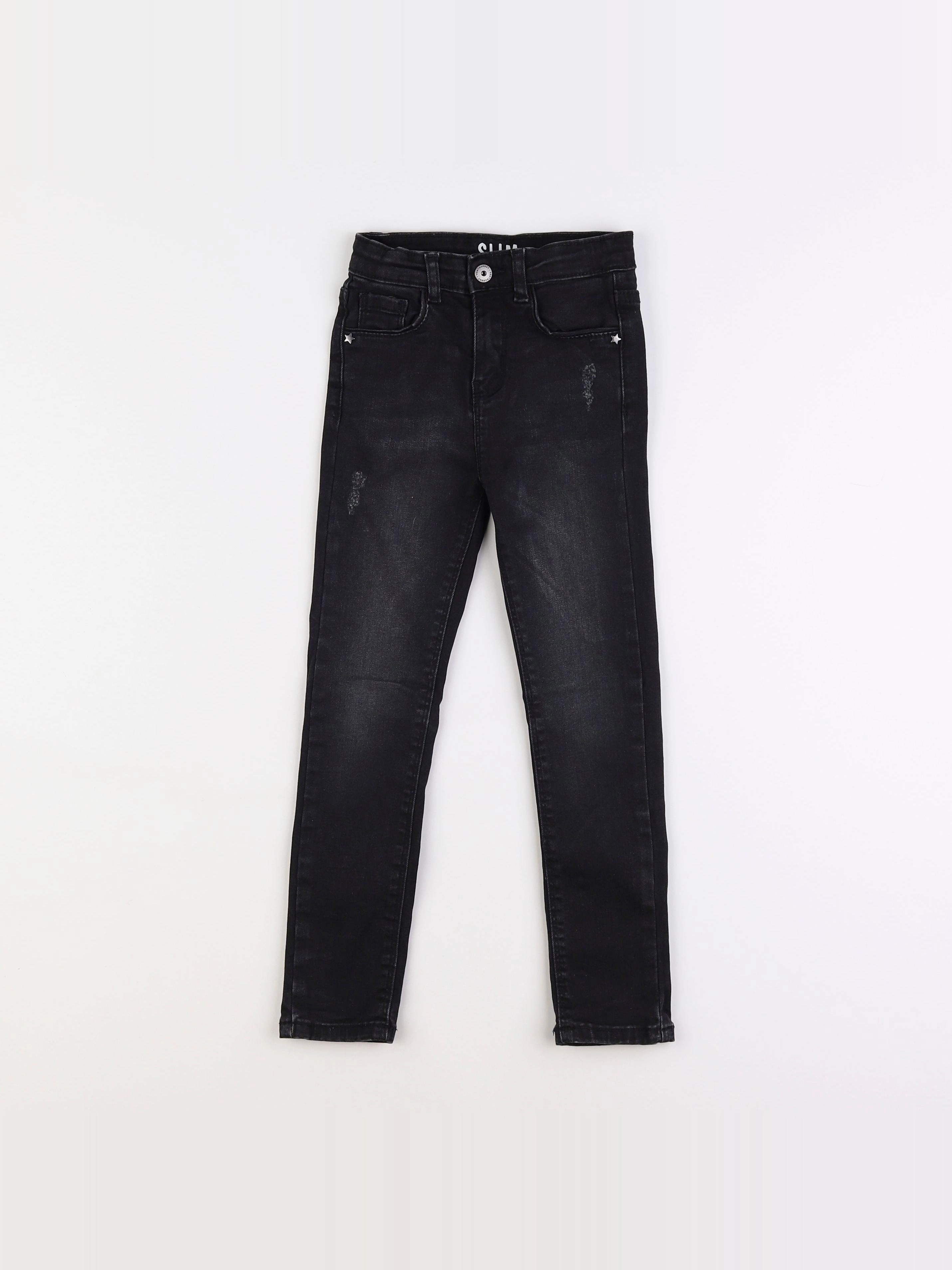 Vertbaudet - jean noir - 6 ans