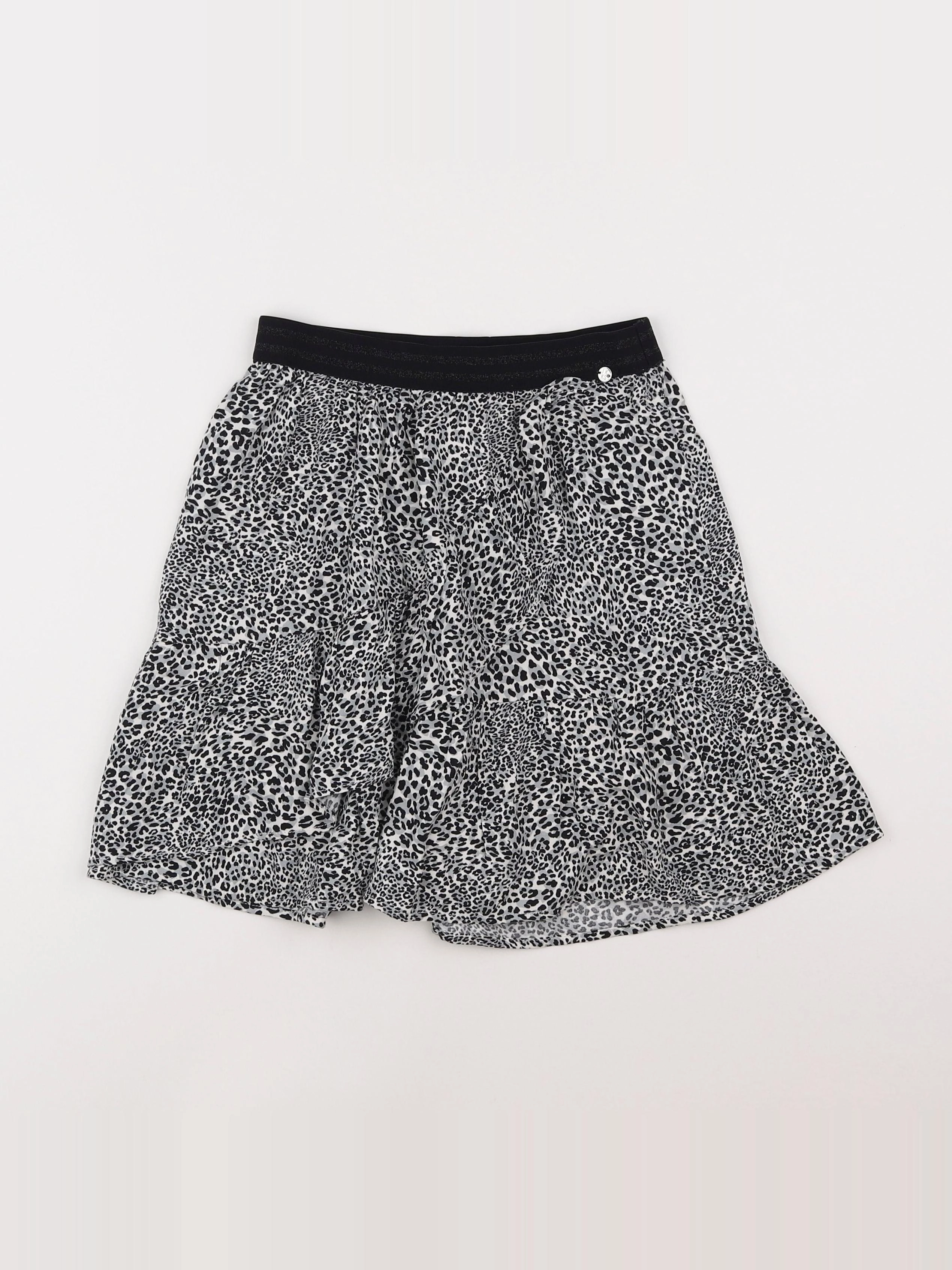 IKKS - jupe blanc, noir - 6 ans