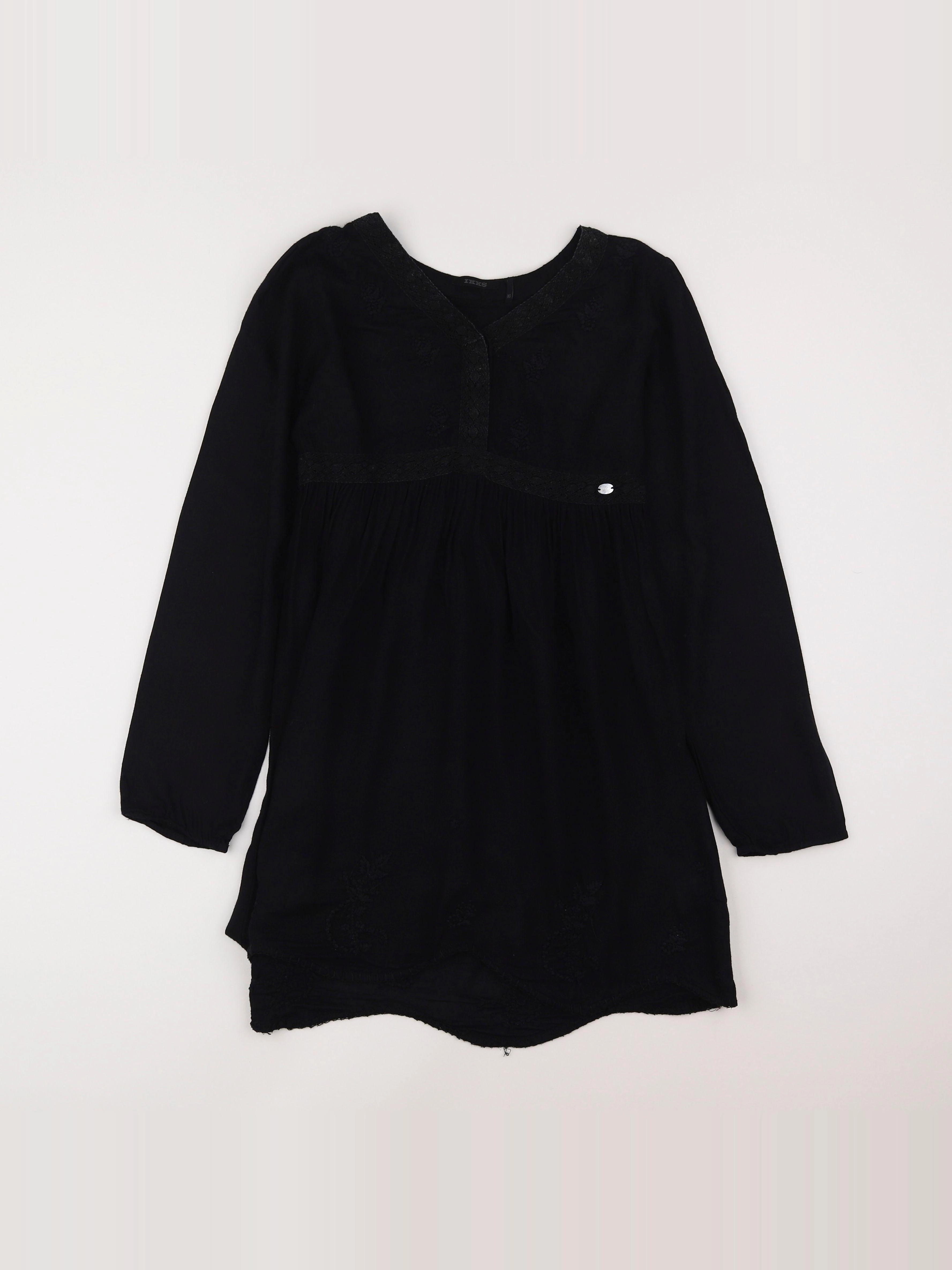 IKKS - robe noir - 12 ans