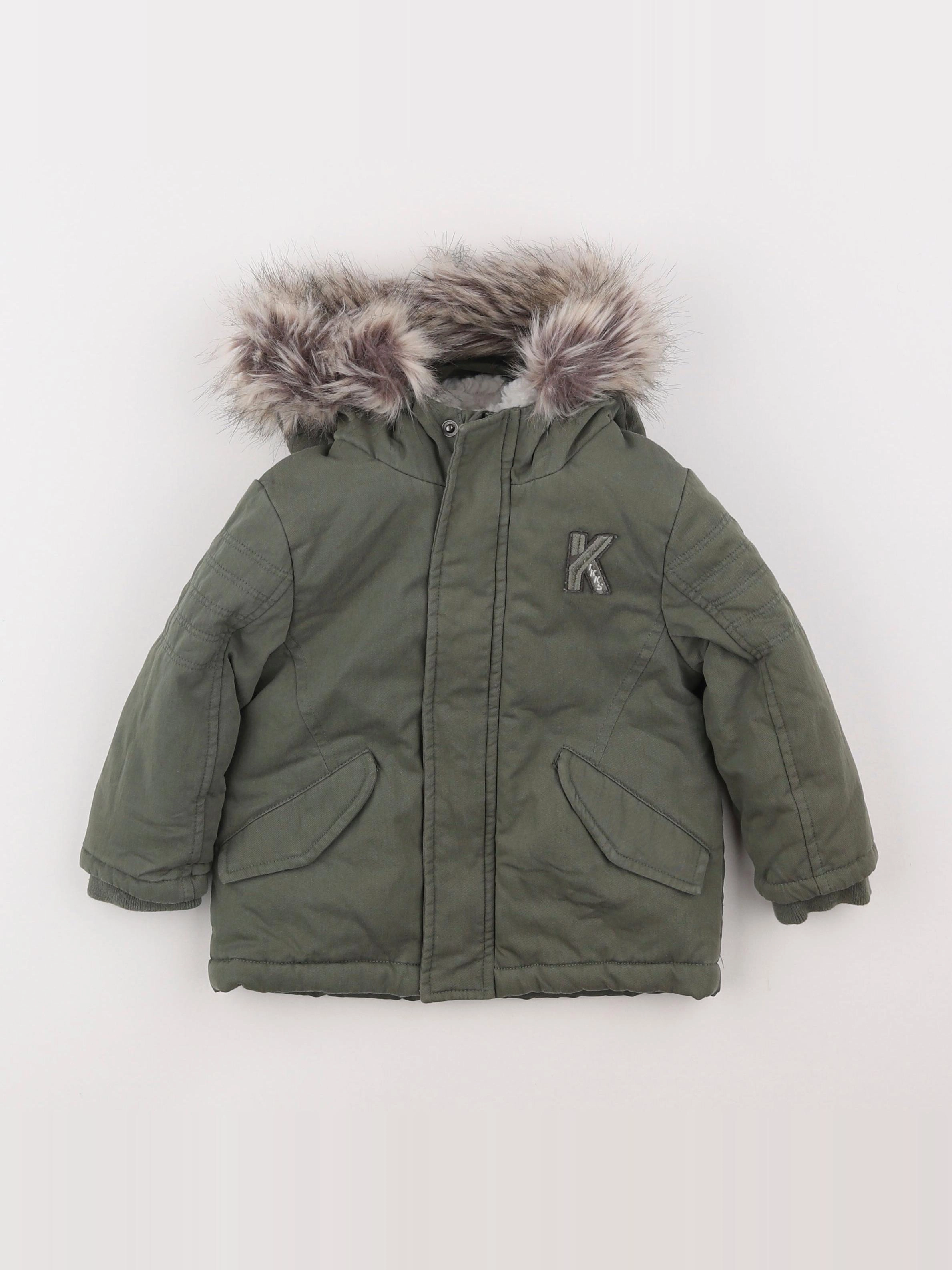 IKKS - parka vert - 18 mois