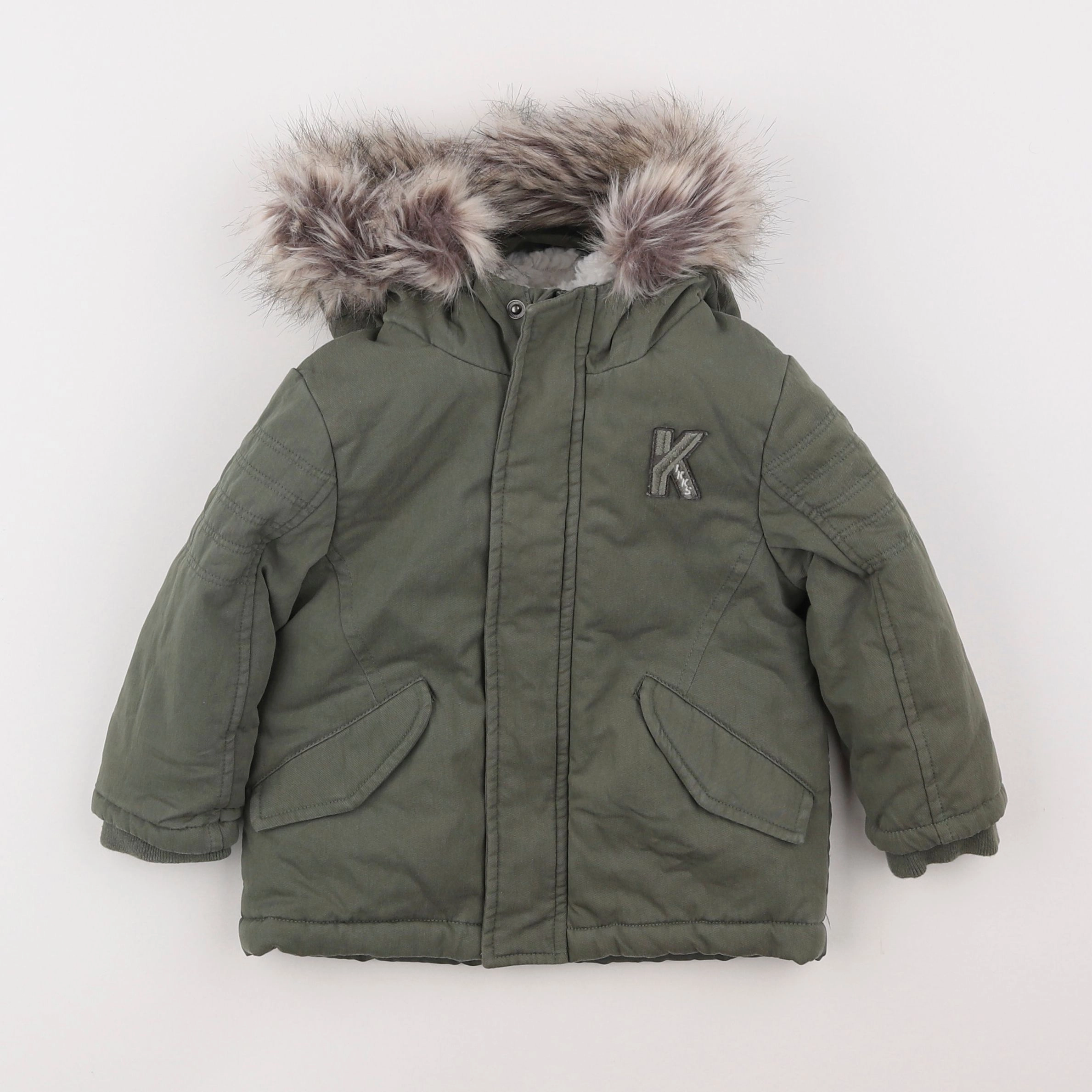 IKKS - parka vert - 18 mois