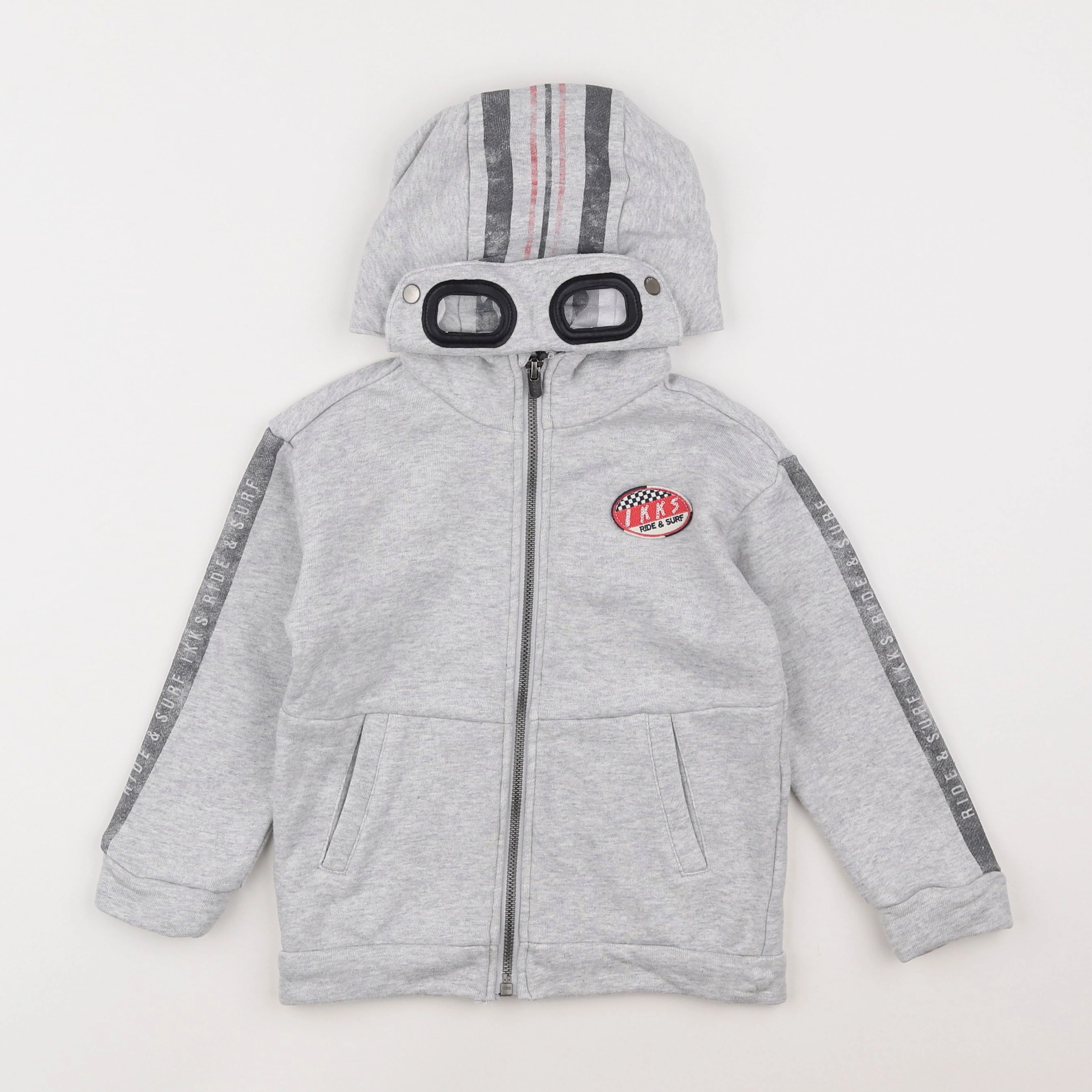 IKKS - sweat gris - 3 ans