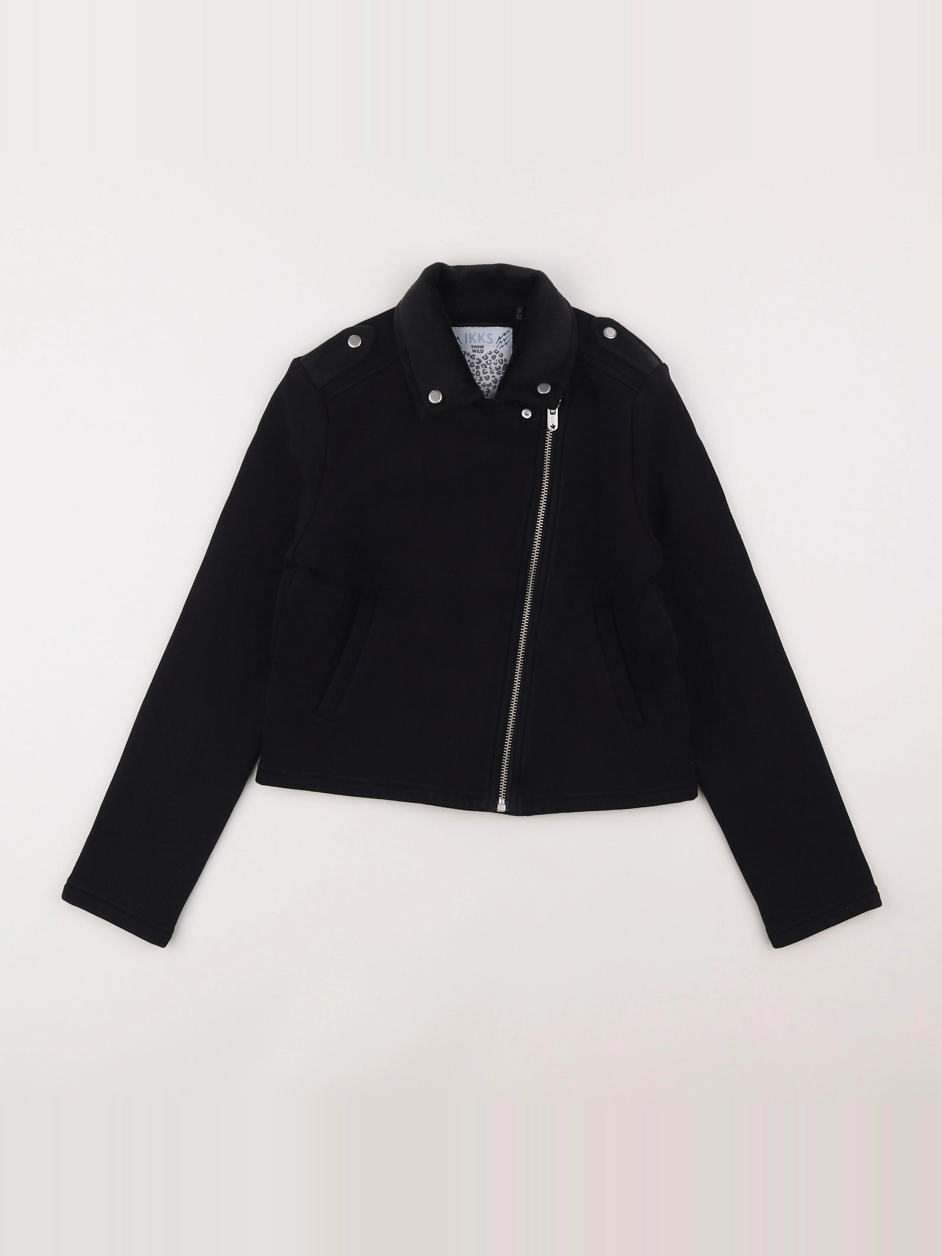IKKS - veste noir - 10 ans