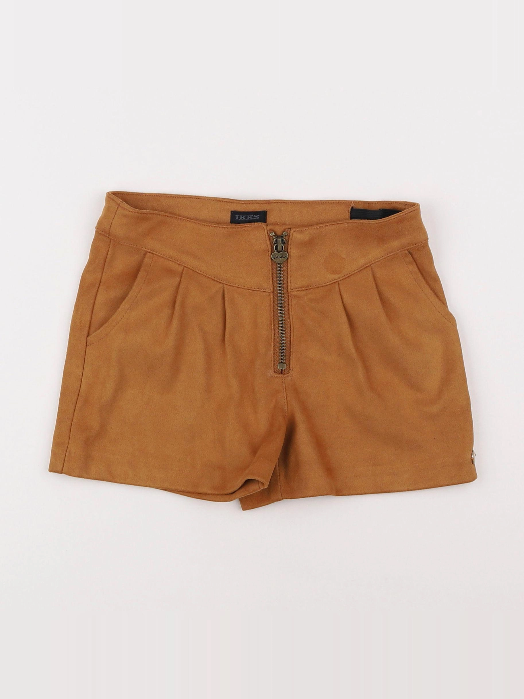 IKKS - short marron - 8 ans
