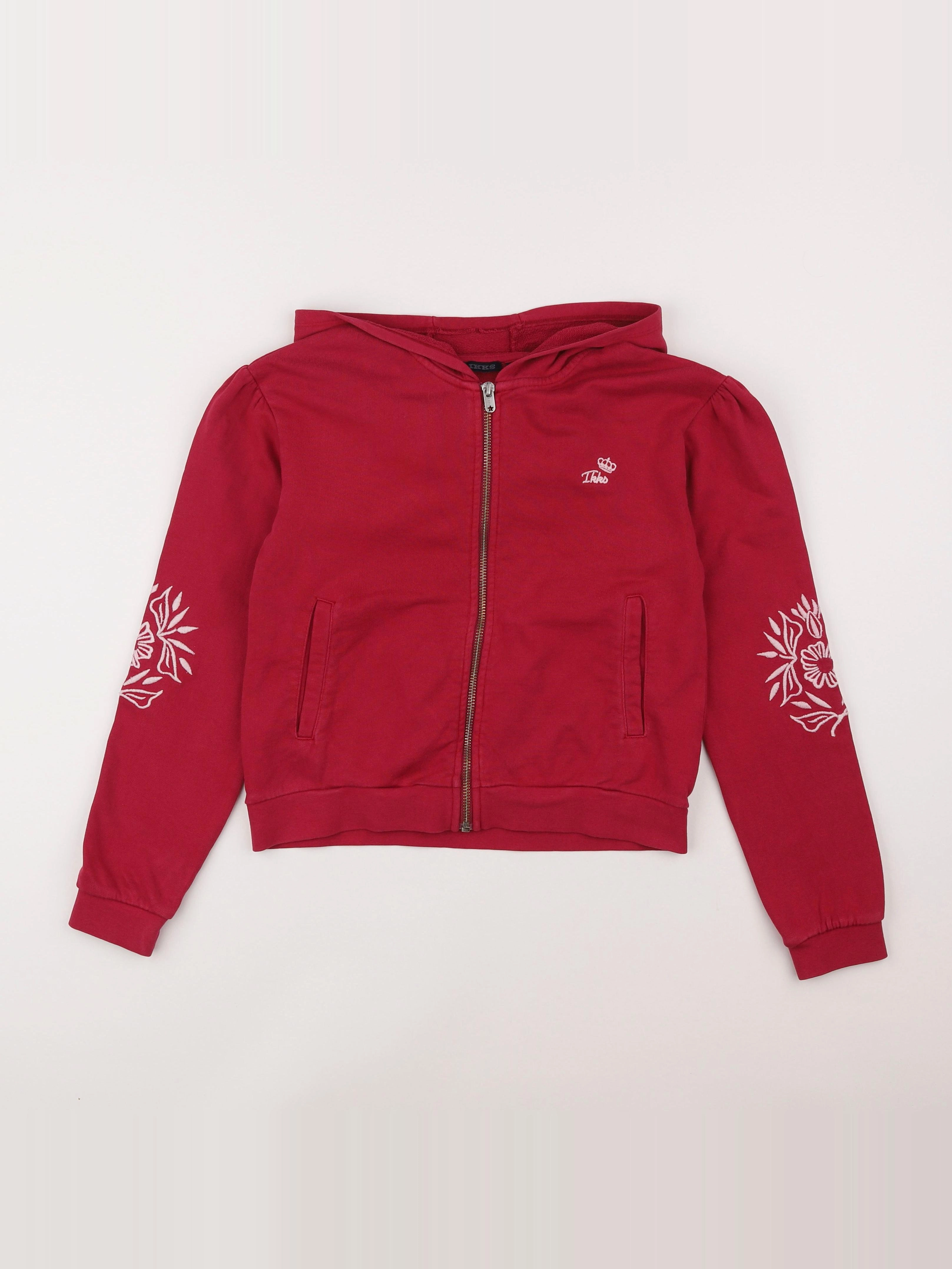 IKKS - sweat rose - 10 ans