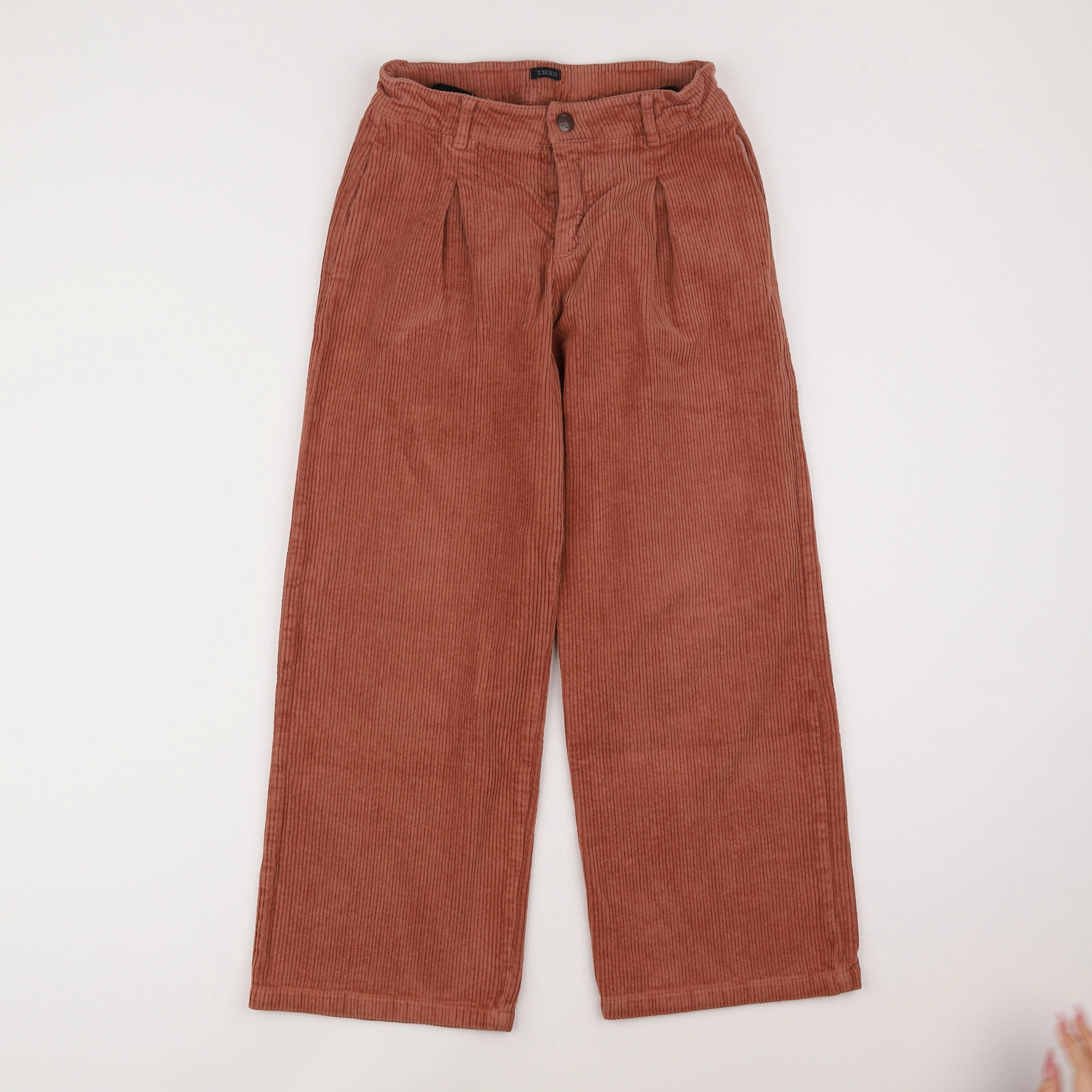 IKKS - pantalon orange - 10 ans