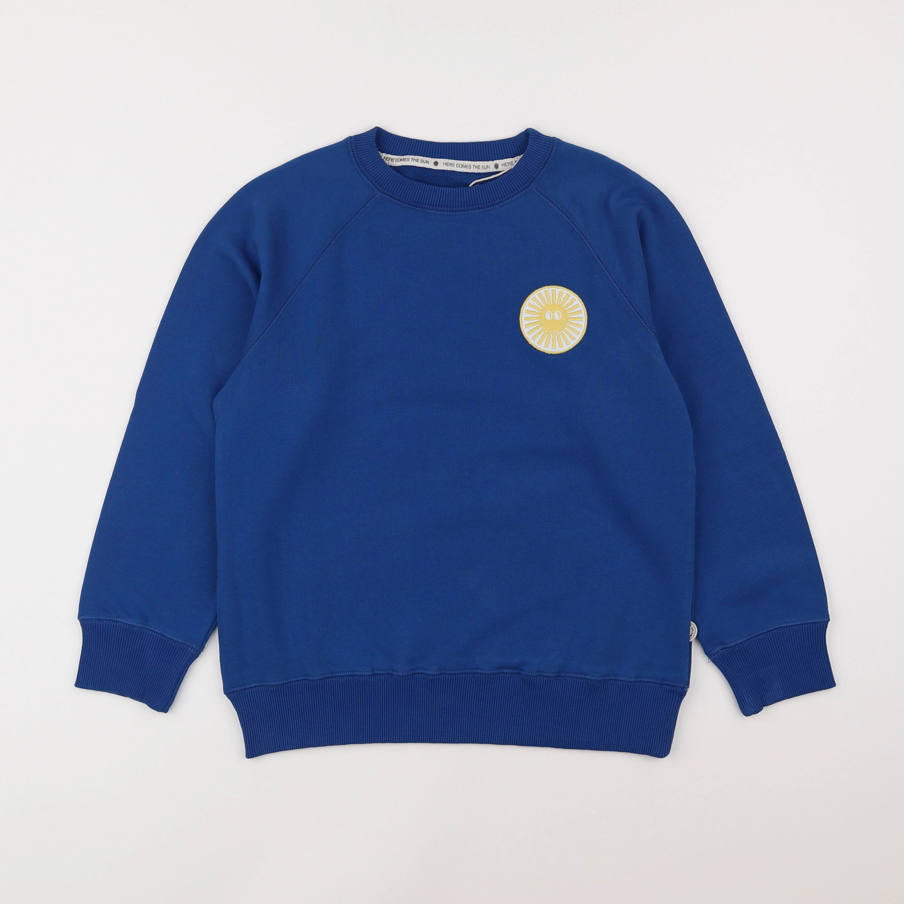 Thinking Mu  - sweat bleu "SOLEIL"- 10 ans