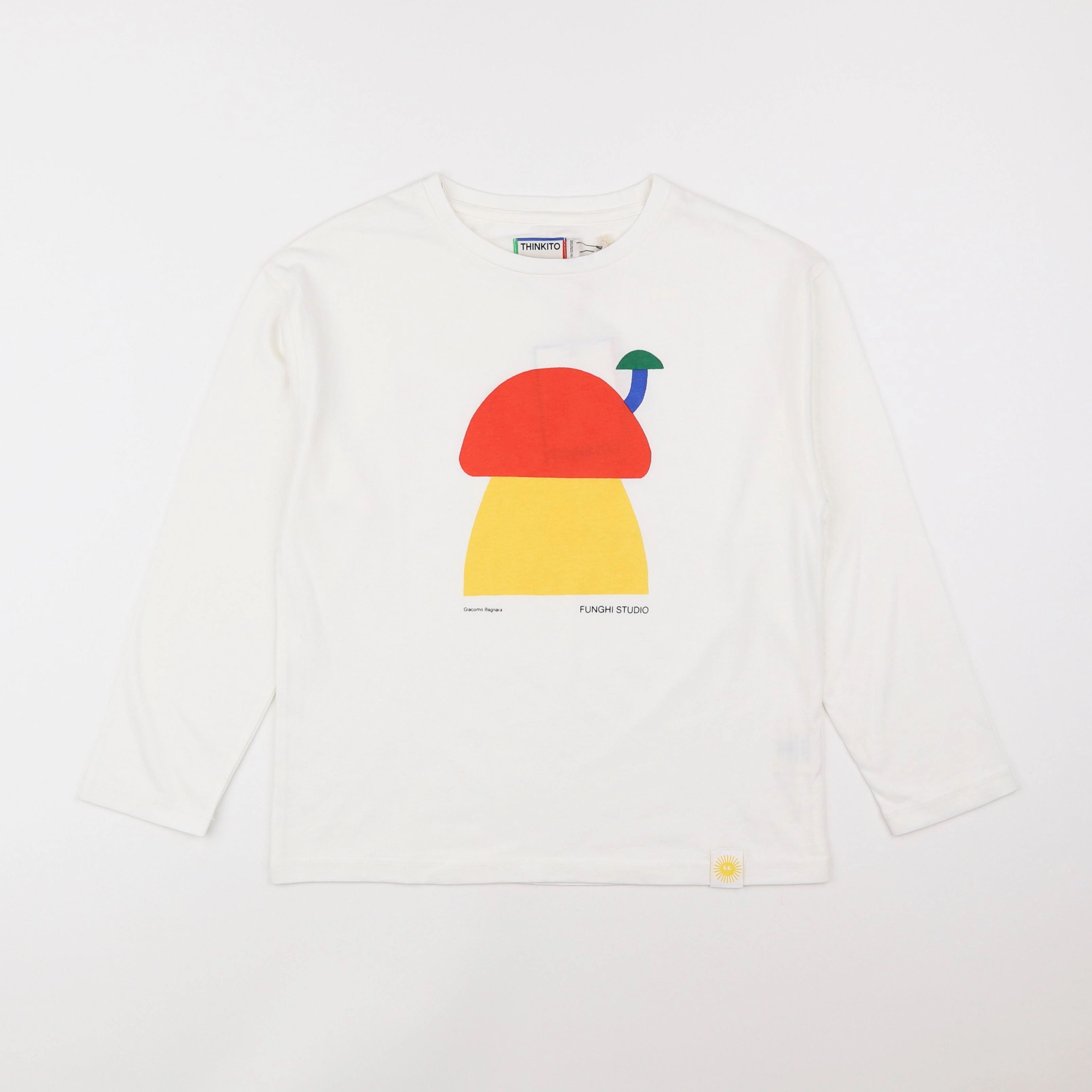 Thinking Mu  - tee-shirt blanc "MAISON" - 12 ans