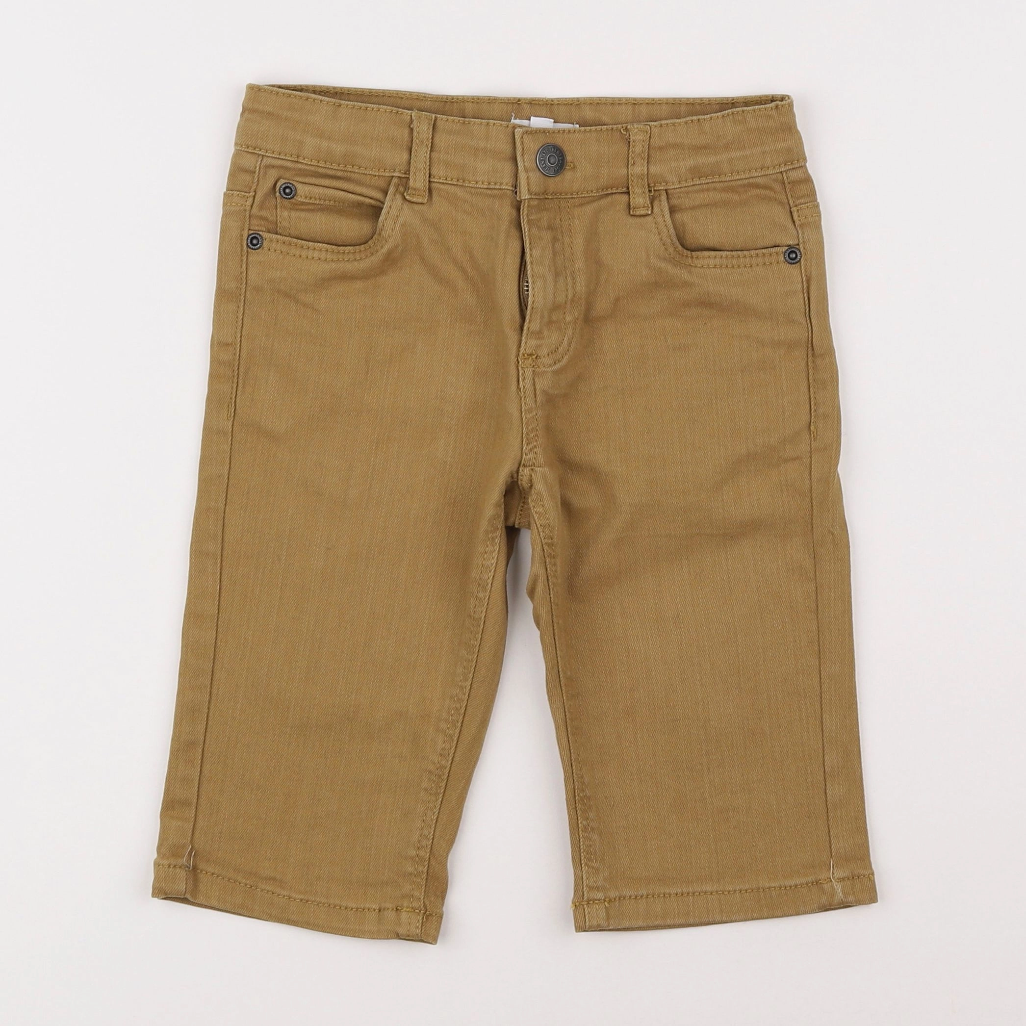 Vertbaudet - short marron - 7 ans