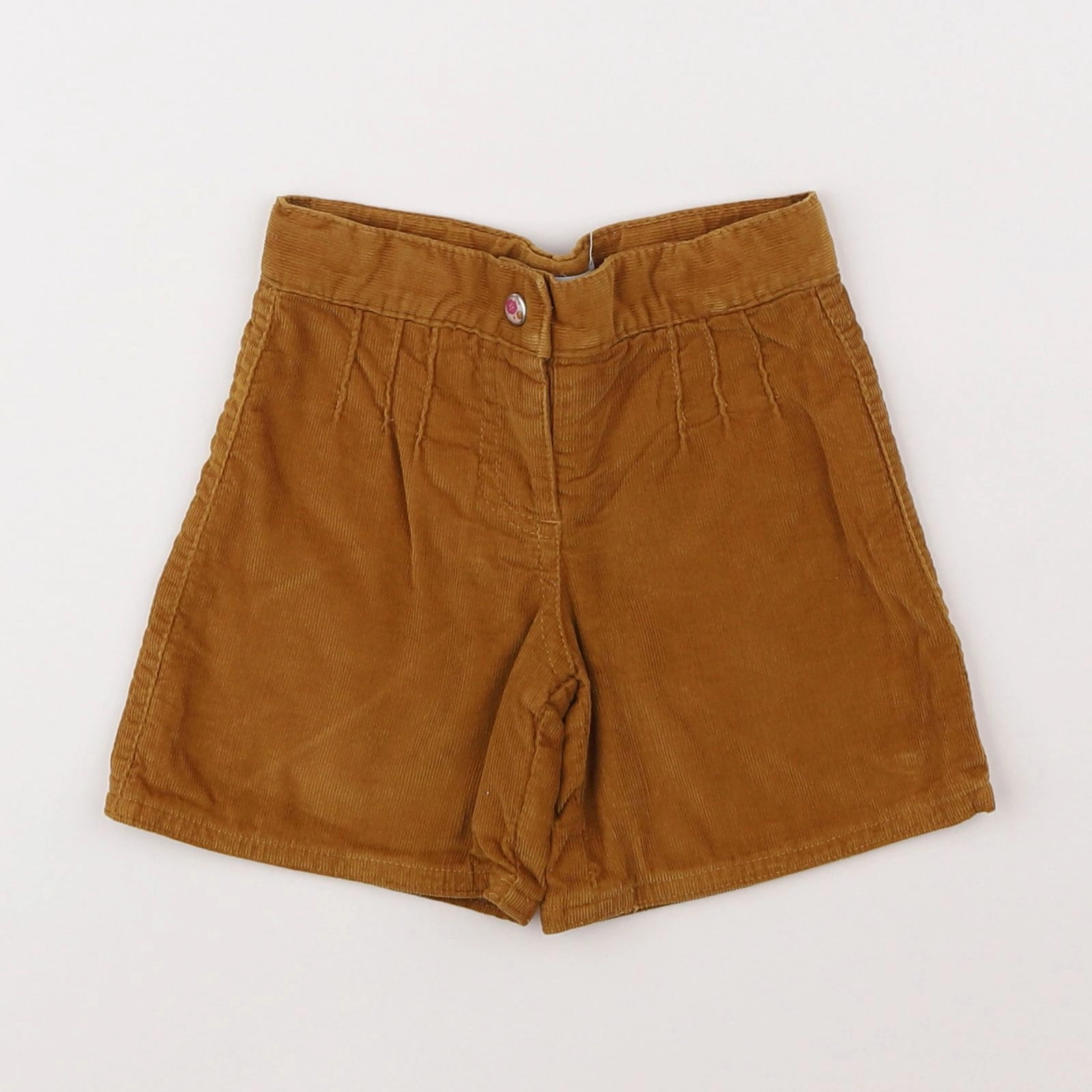 Vertbaudet - short orange - 9 mois